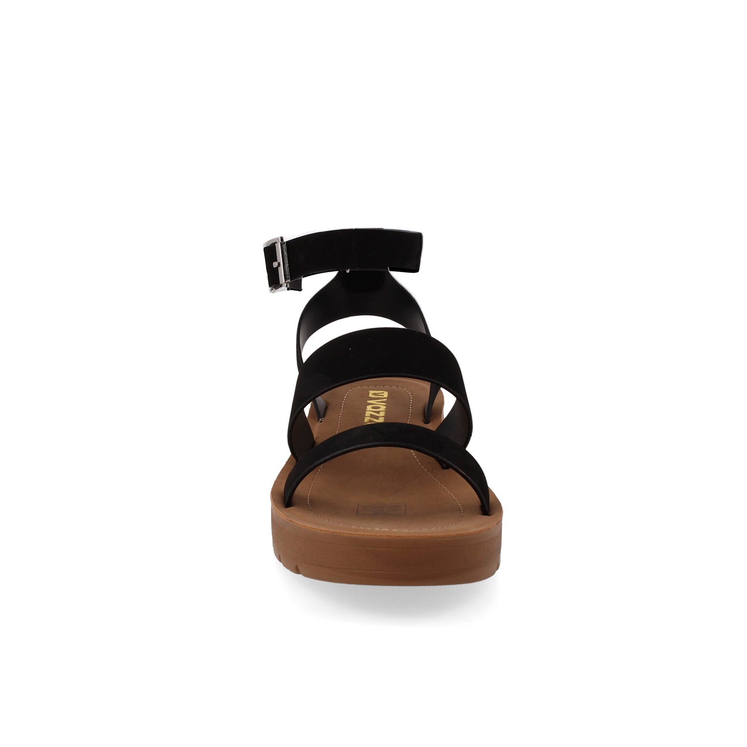 Sandalia Casual Vazza color Negro para Mujer
