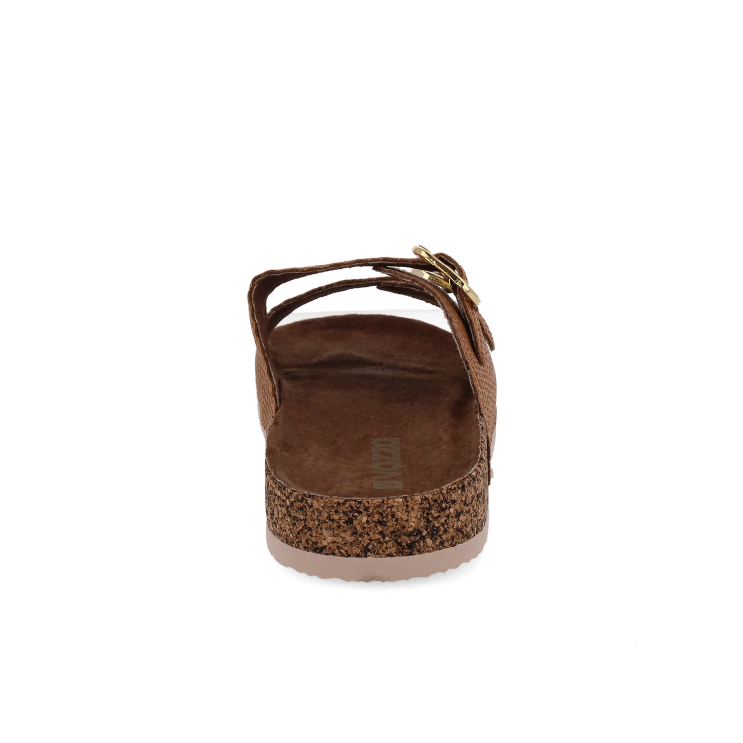 Sandalia Casual Vazza color Camel para Mujer