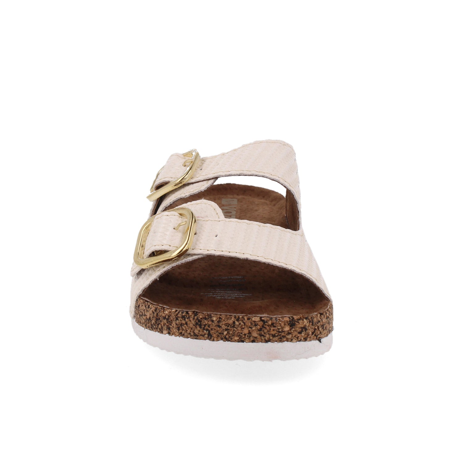 Sandalia Casual Vazza color Hueso para Mujer