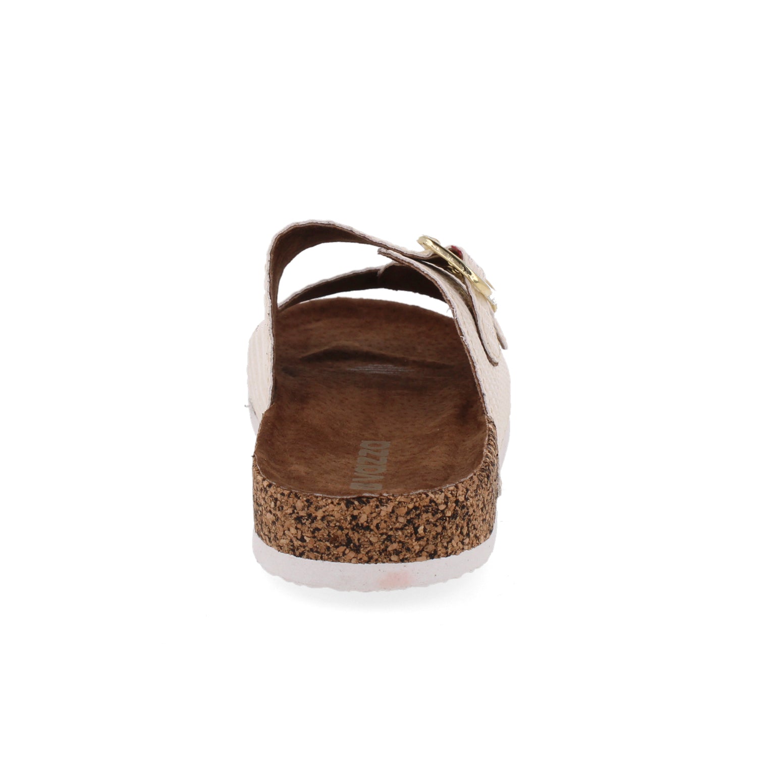 Sandalia Casual Vazza color Hueso para Mujer