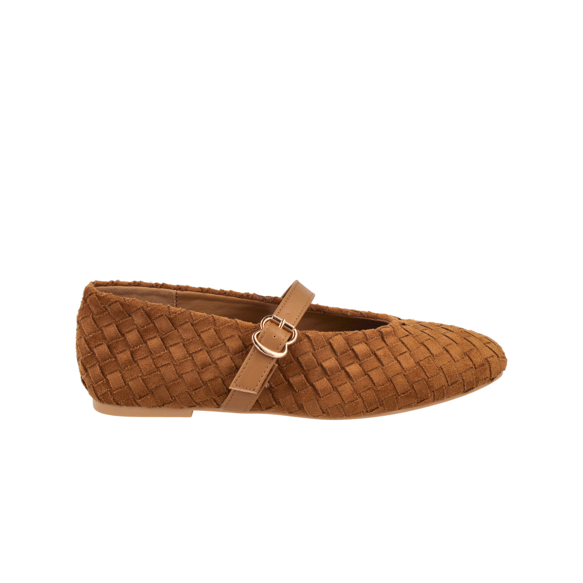 Ballerina Casual Vazza color Camel para Mujer