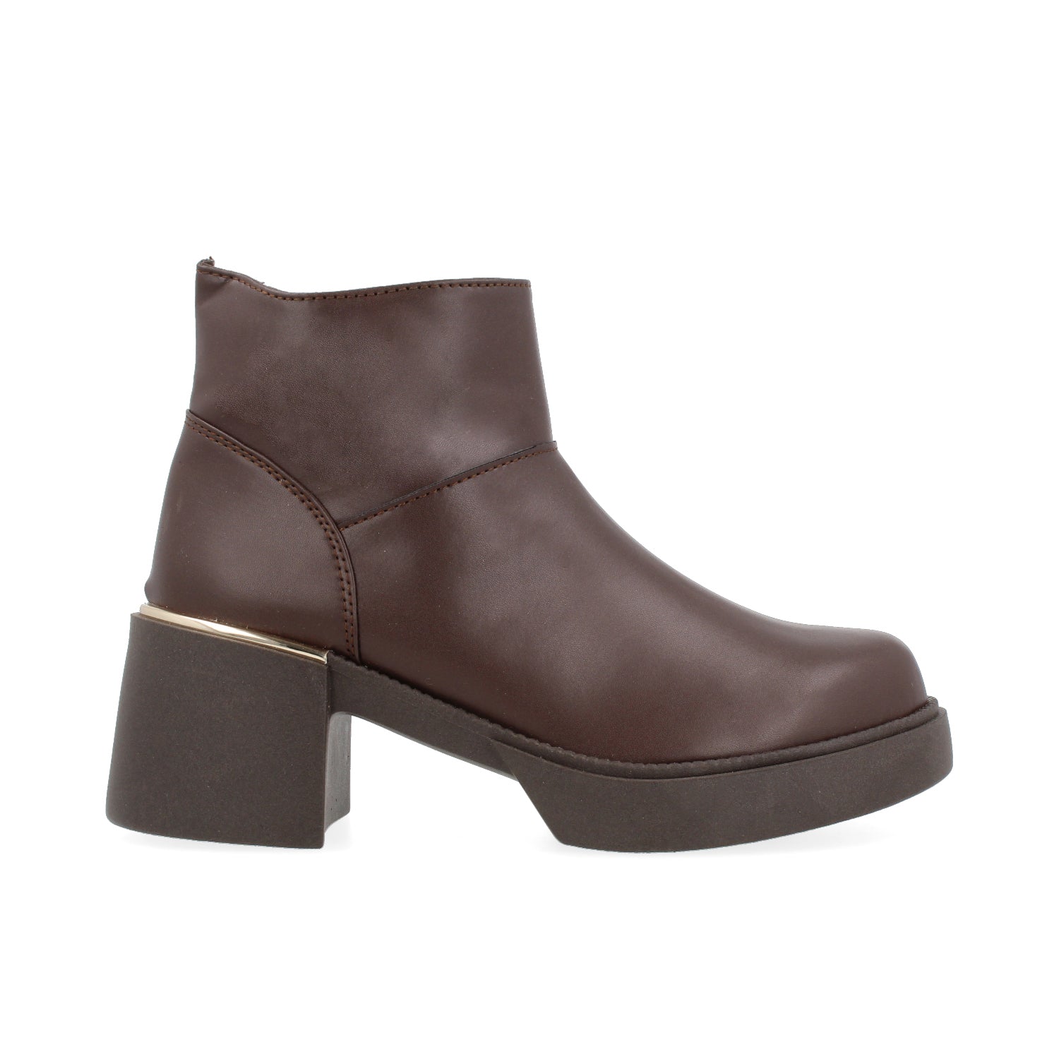 Botin Casual Vazza color Marron para Mujer