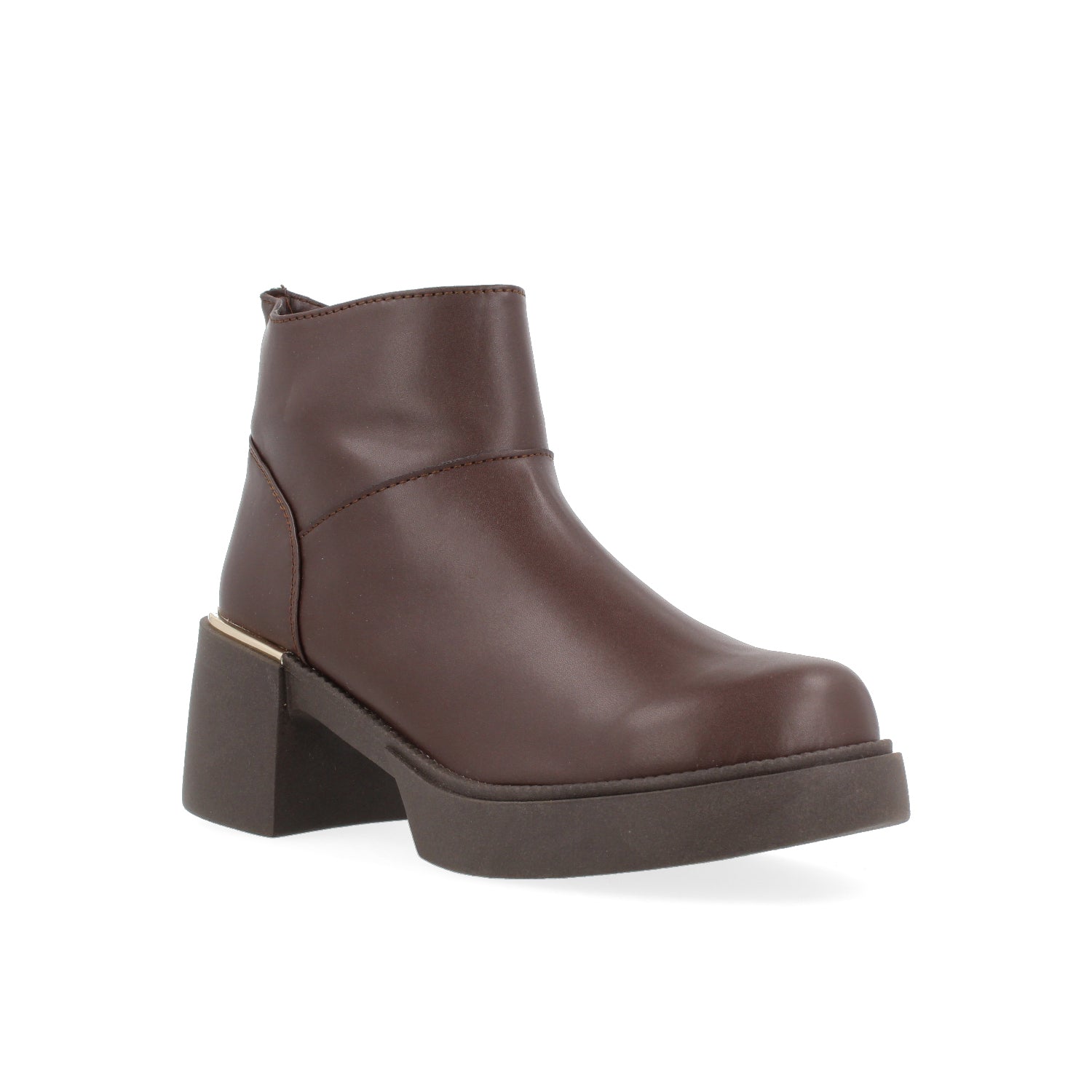 Botin Casual Vazza color Marron para Mujer