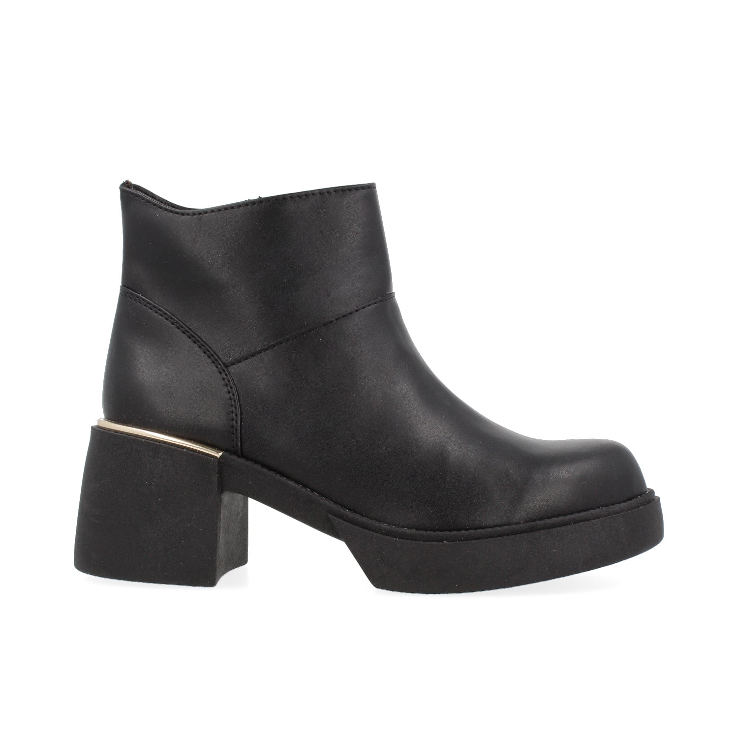 Botin Casual Vazza color Negro para Mujer
