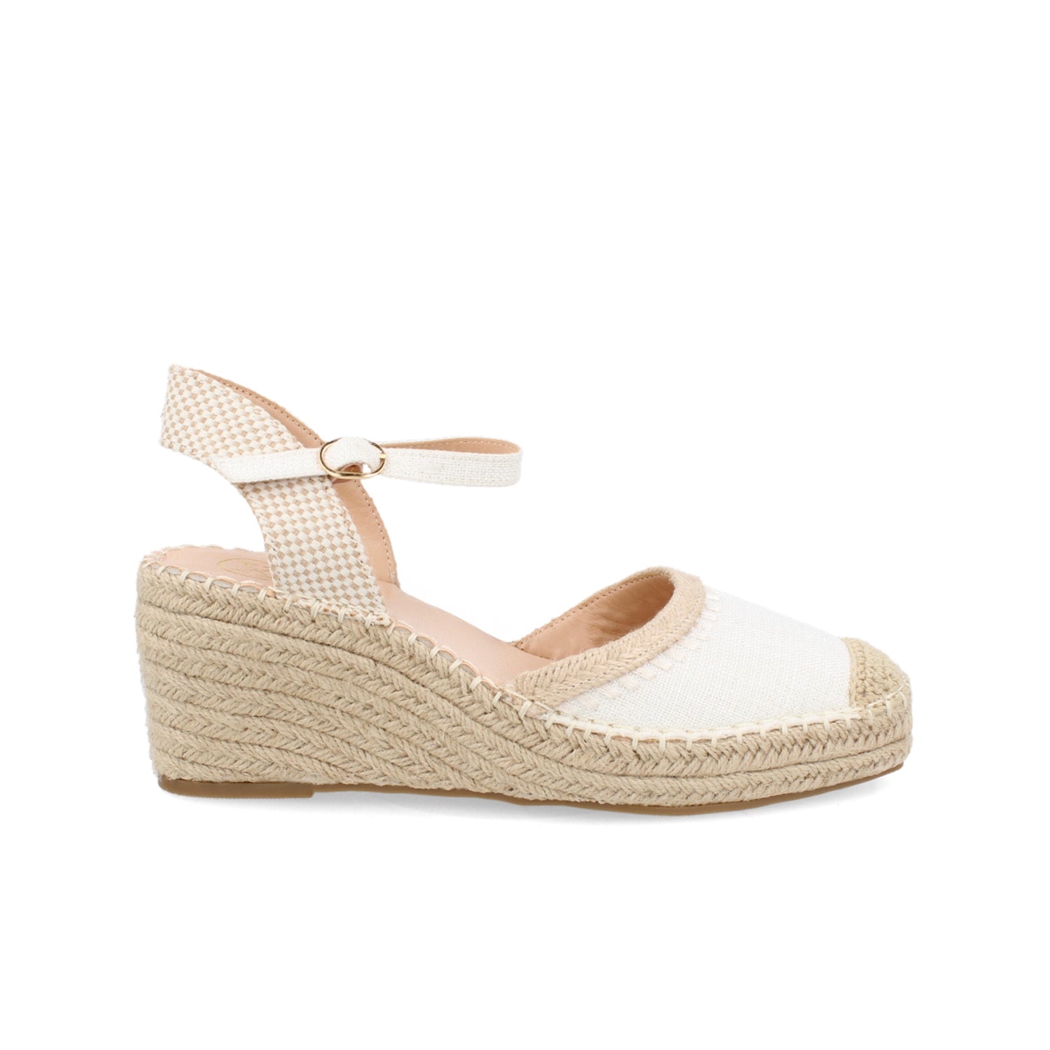 Alpargata Casual Vazza color Blanco para Mujer