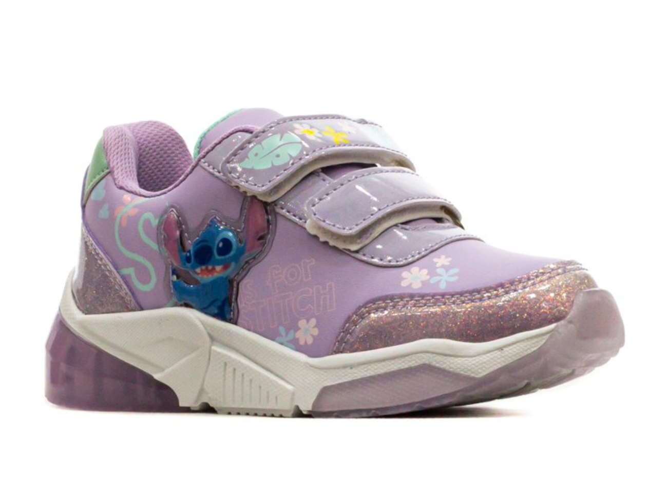Tenis Vazza color Lila Stich para Junior Niña