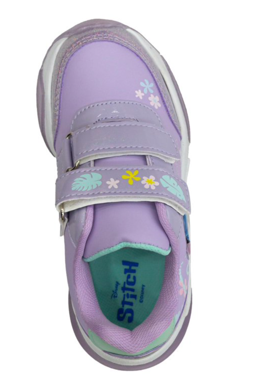 Tenis Vazza color Lila Stich para Junior Niña