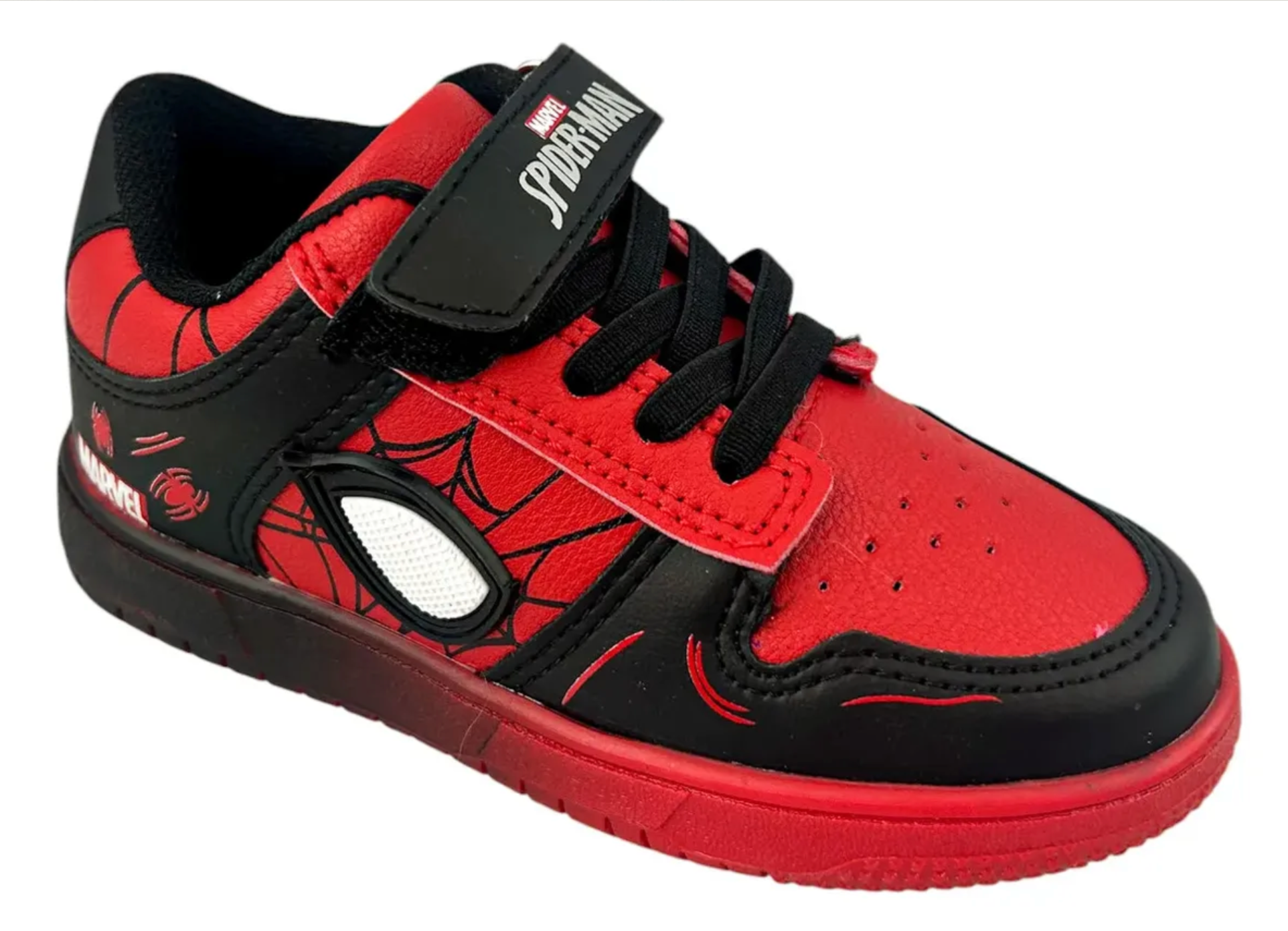 Tenis Vazza color Rojo Spider Man para Junior Niño