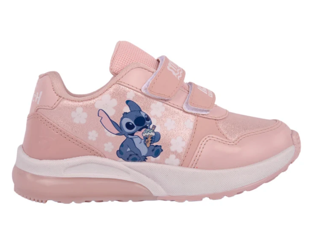 Tenis Vazza color Rosa Stich para Junior Niña