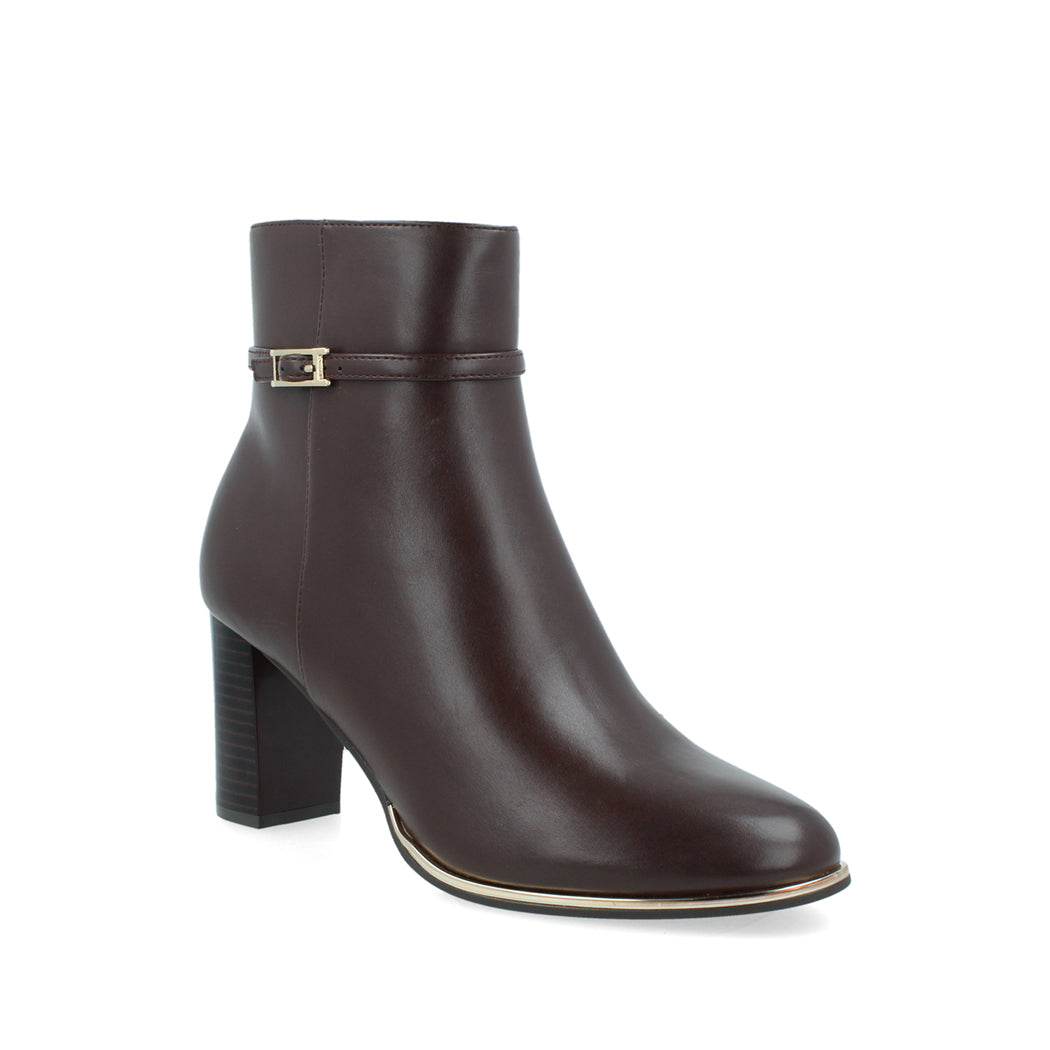 Botin Casual Vazza color Cafe para Mujer