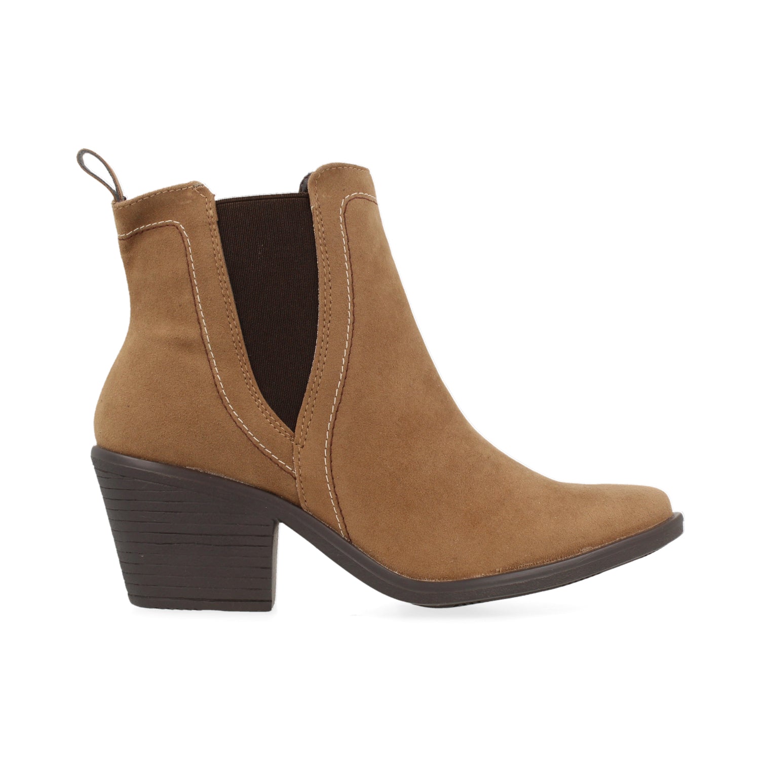 Botin Casual Vazza color Camel para Mujer