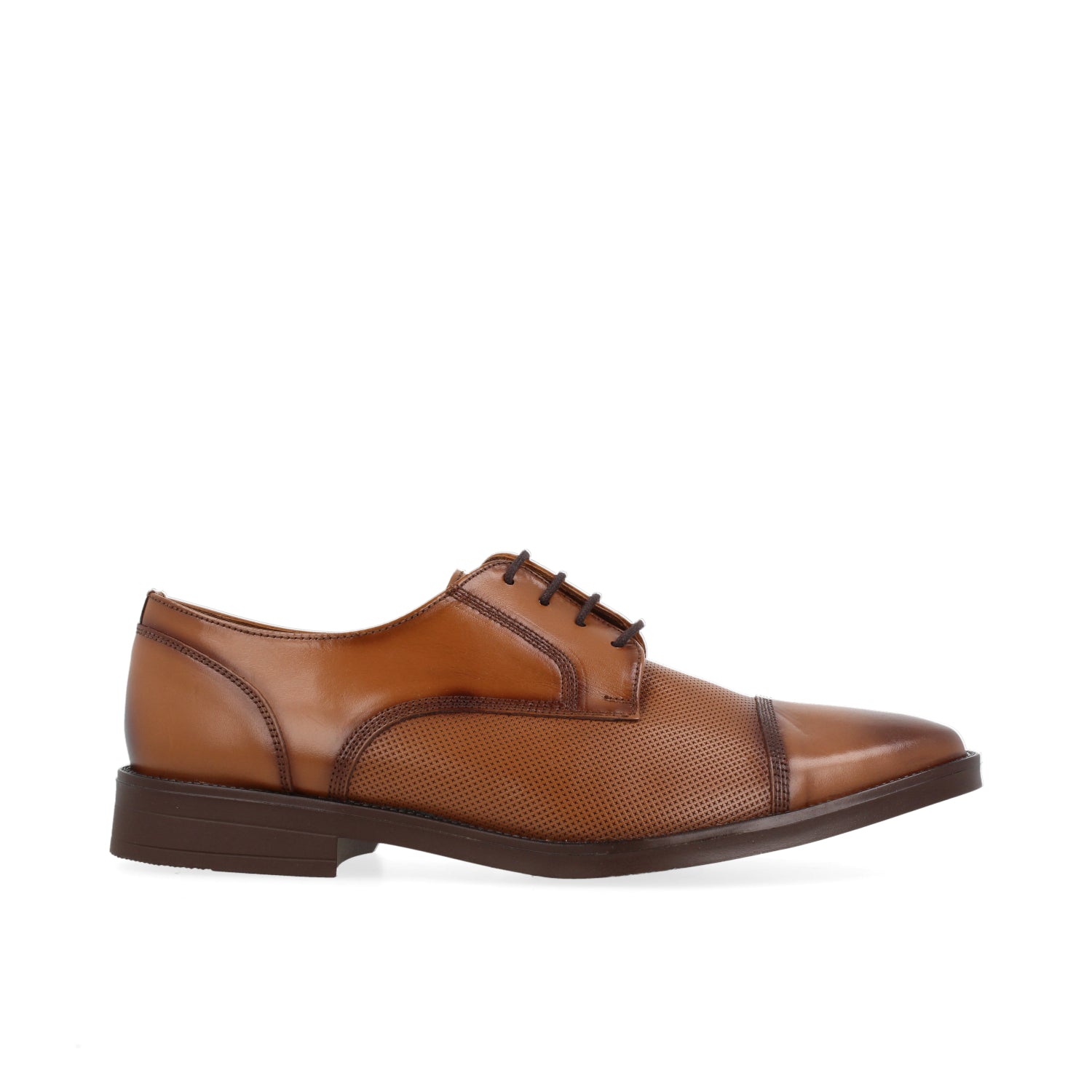 Botin De Vestir Vazza color Cafe para Hombre