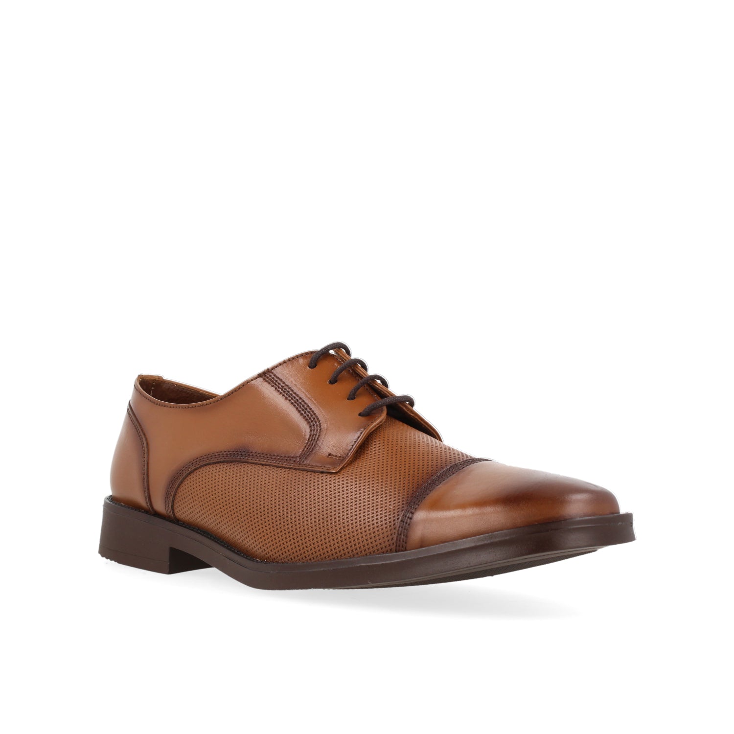 Botin De Vestir Vazza color Cafe para Hombre