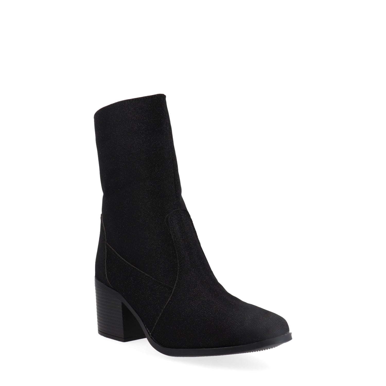 Botin de TacÃ³n Vazza color Negro para Mujer