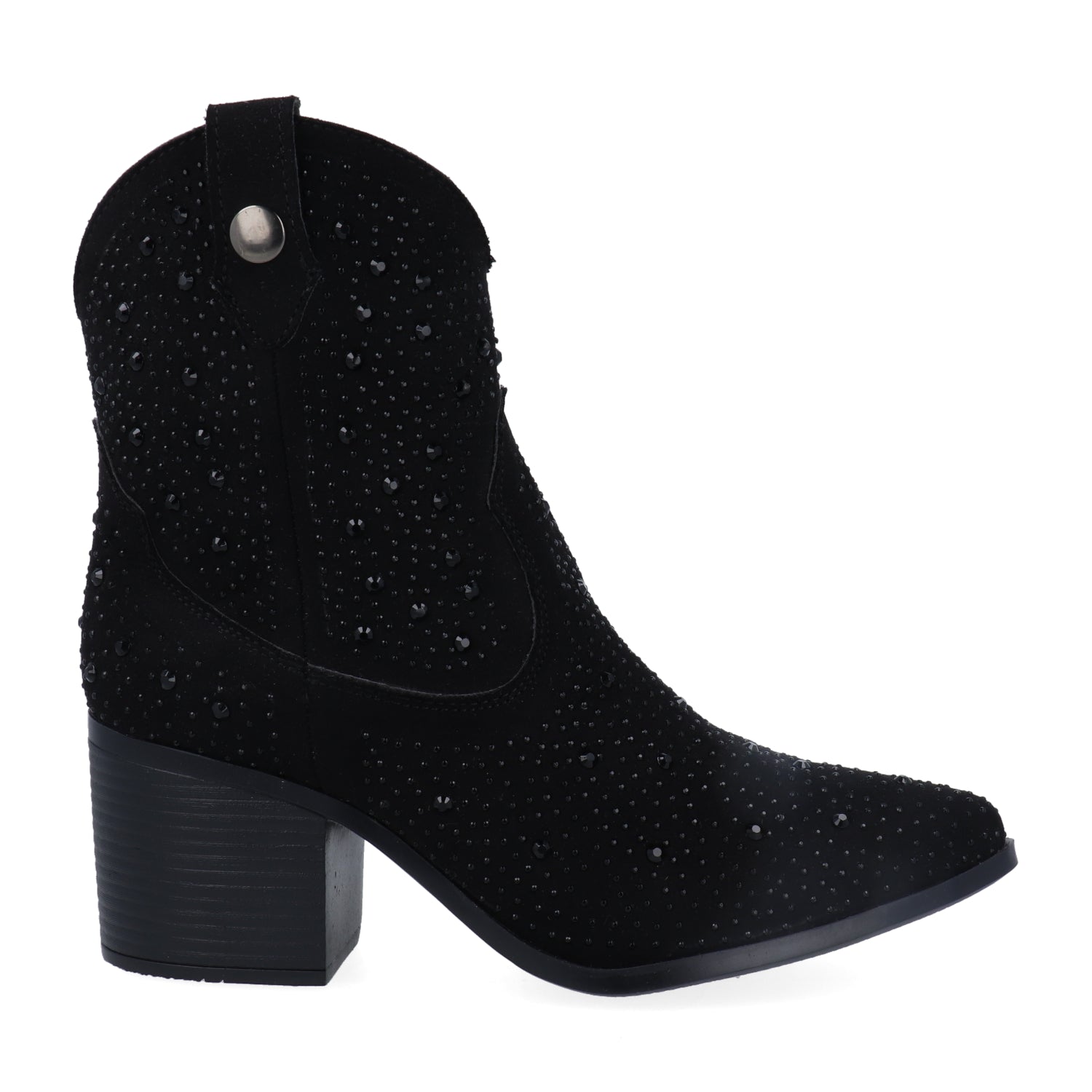 Botin Vaquero Vazza color Negro para Mujer