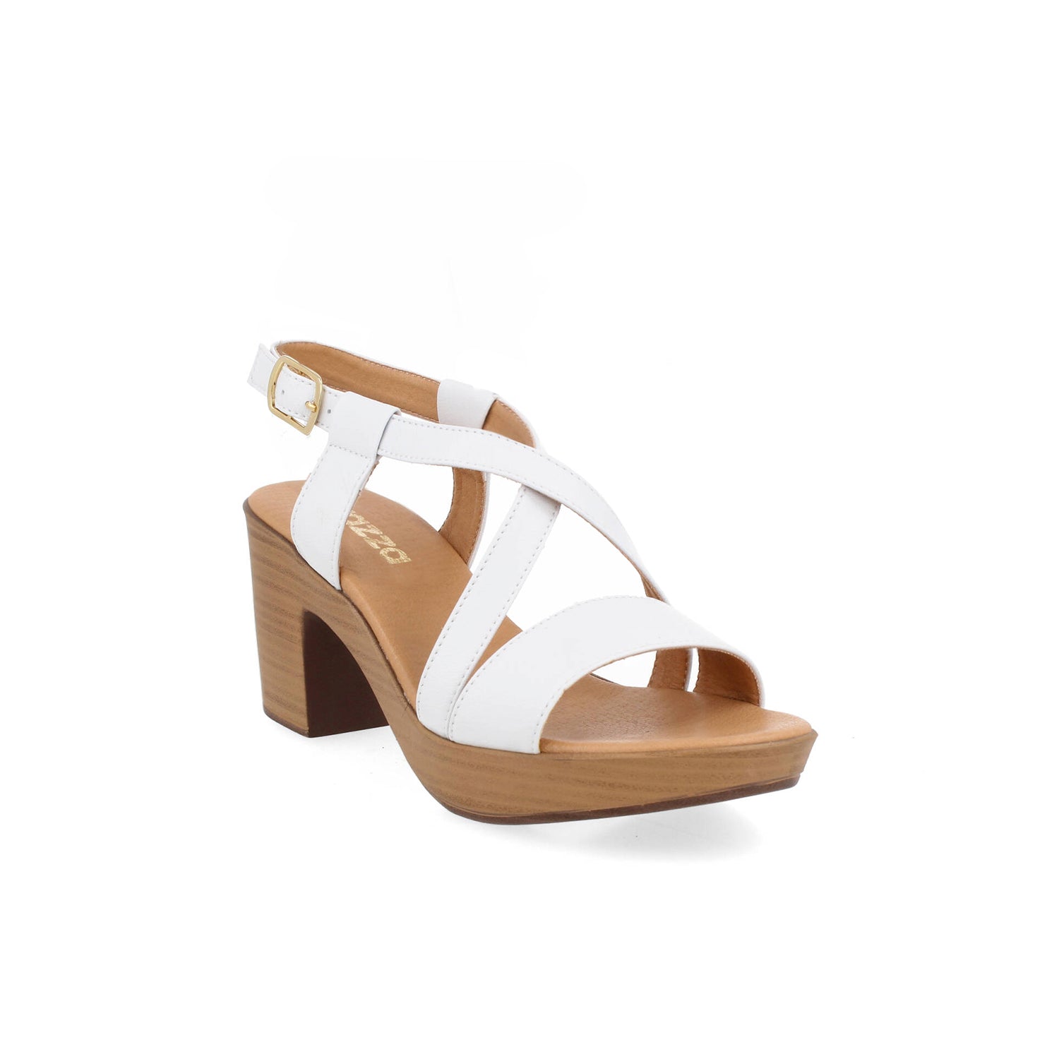 Sandalia Casual Gilardi color Blanco para Mujer