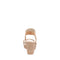 Sandalia de Plataforma Vazza color Beige para Mujer