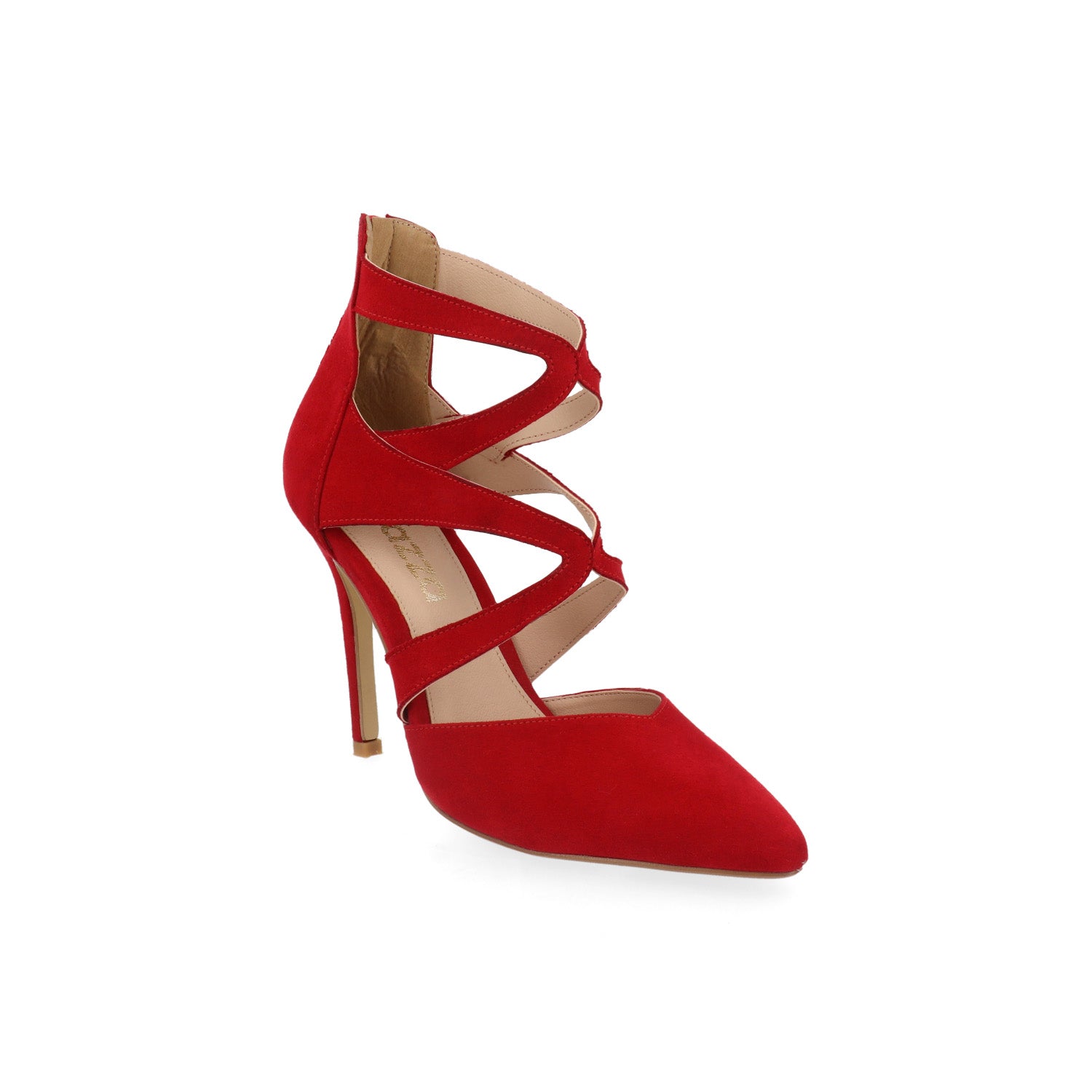 Zapatilla de Vestir Vazza color Rojo para Mujer