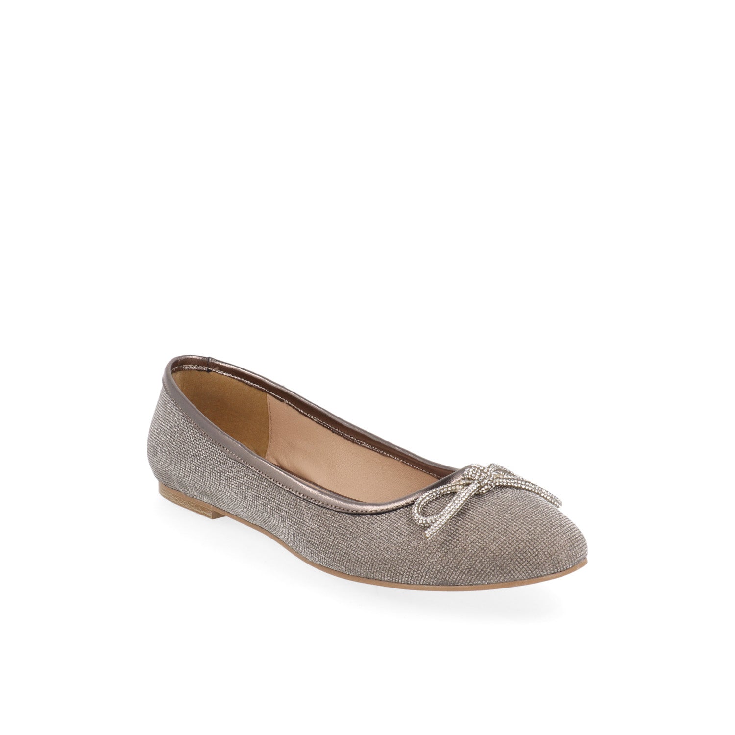 Ballerina de Vestir Vazza color Gris para Mujer