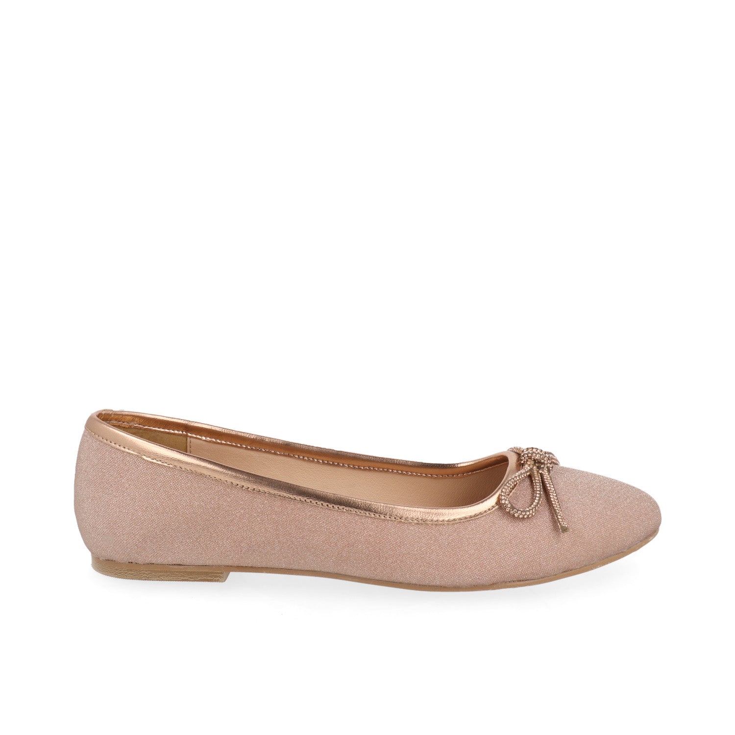 Ballerina Casual Vazza color Oro para Mujer