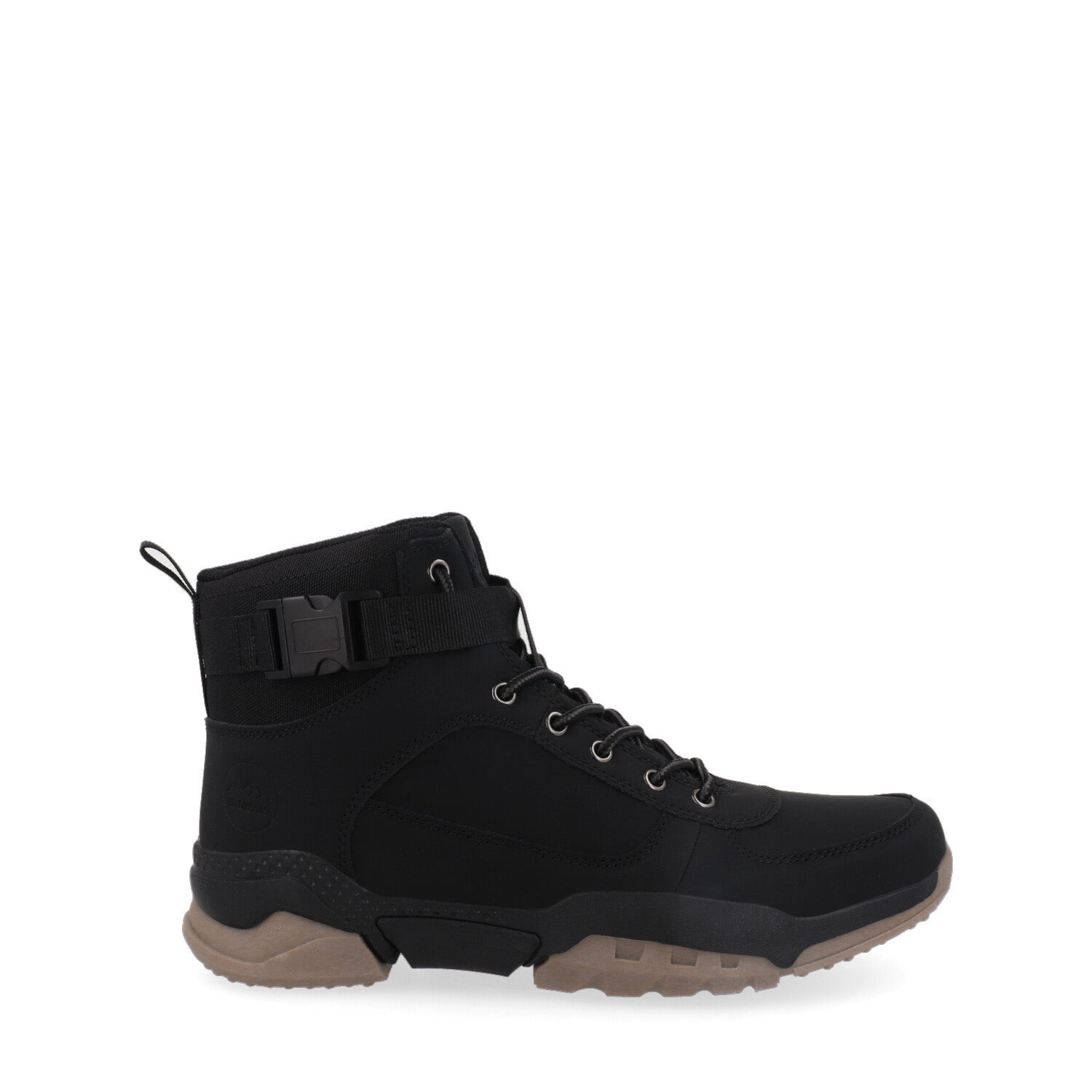 Bota Estilo Industrial Vazza color Negro para Hombre