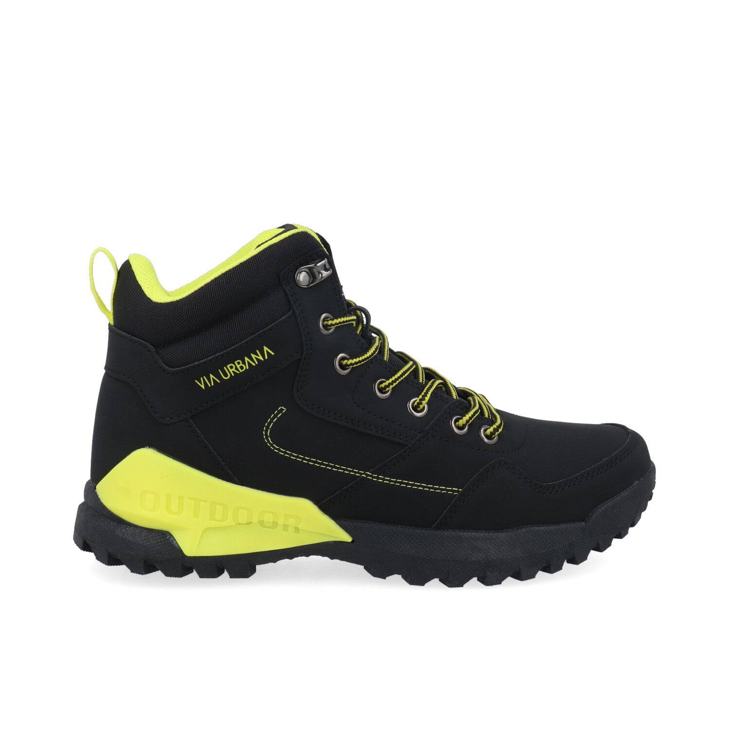 Botin Tipo Industrial Vazza color Negro para Hombre