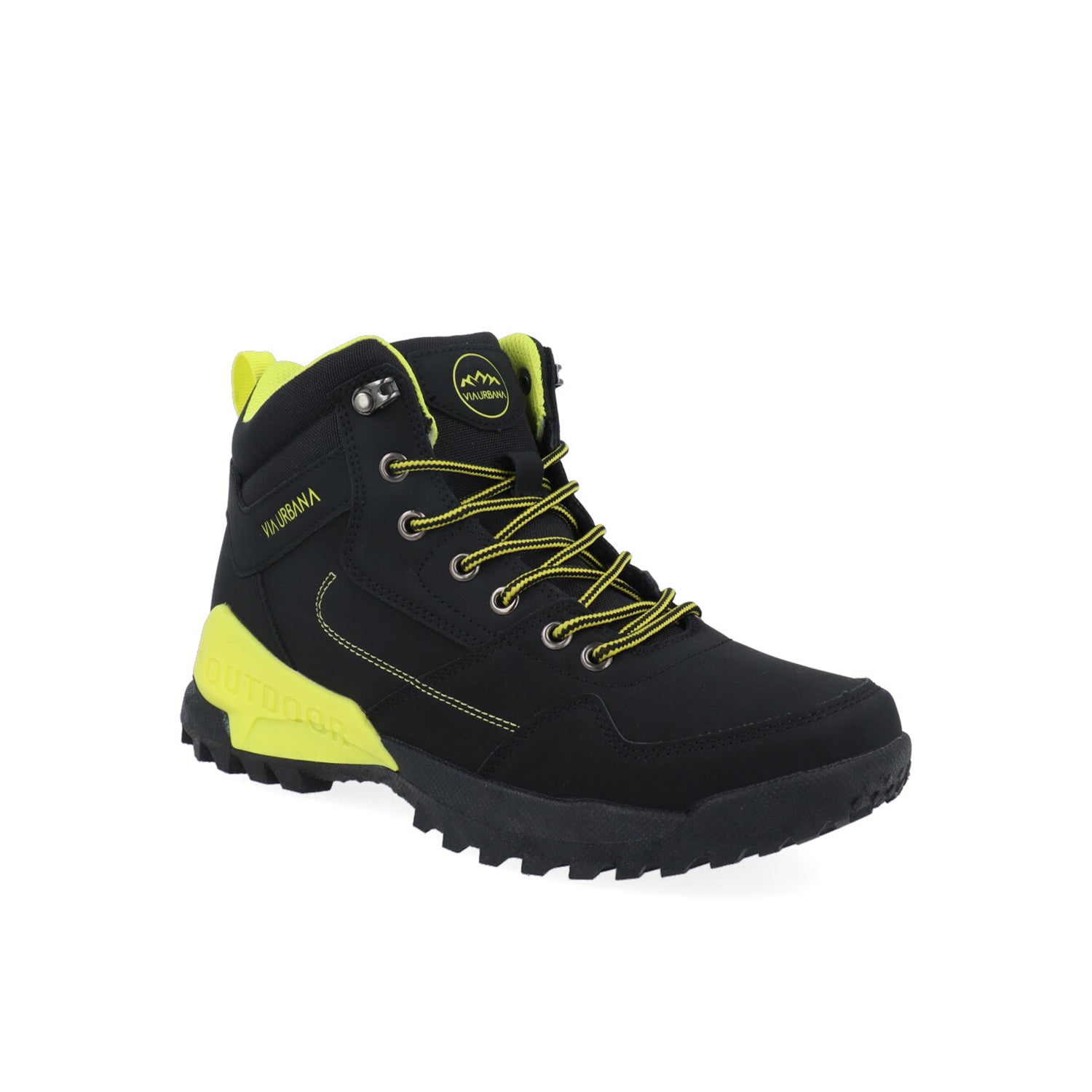 Botin Tipo Industrial Vazza color Negro para Hombre
