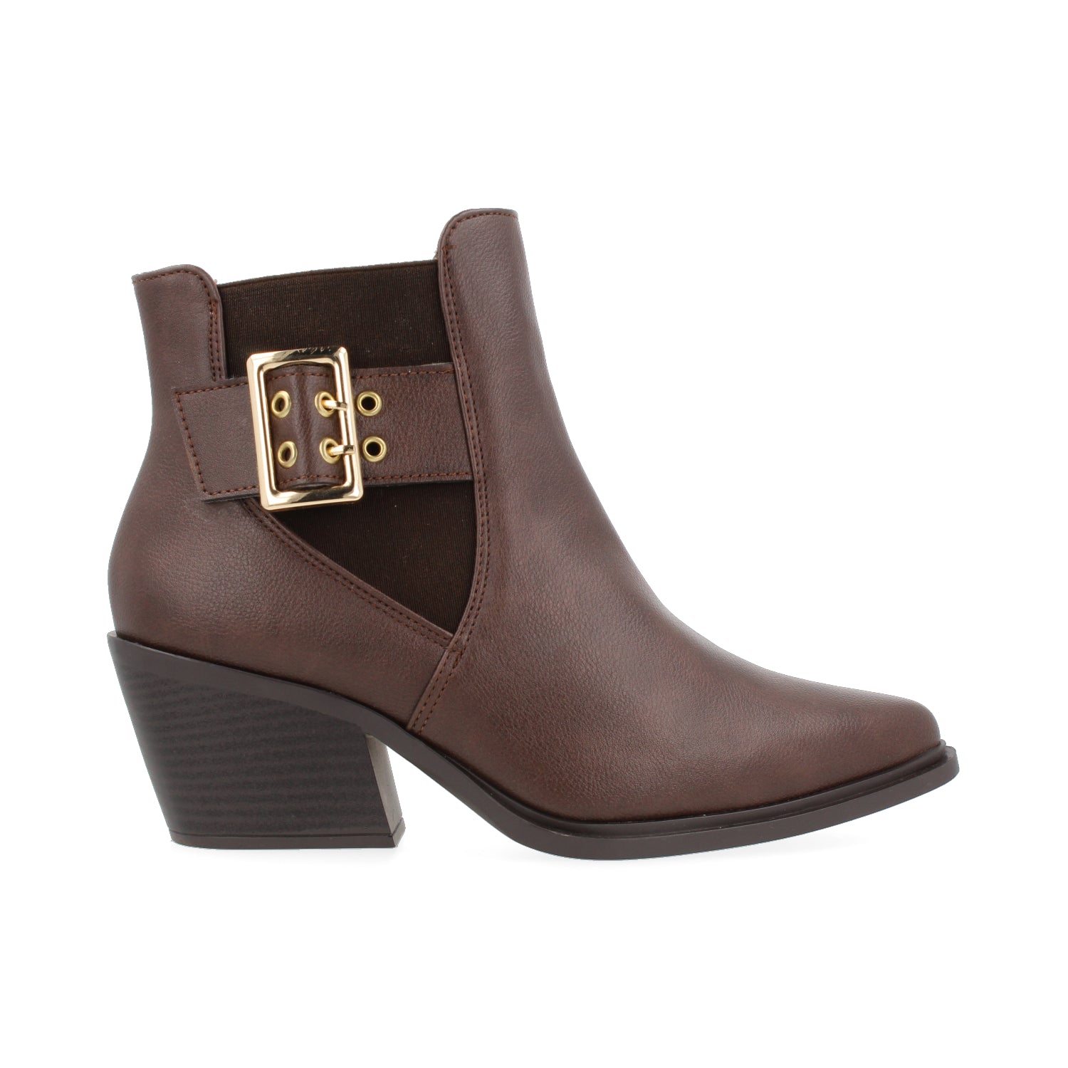 Botin Casual Vazza color Moka para Mujer