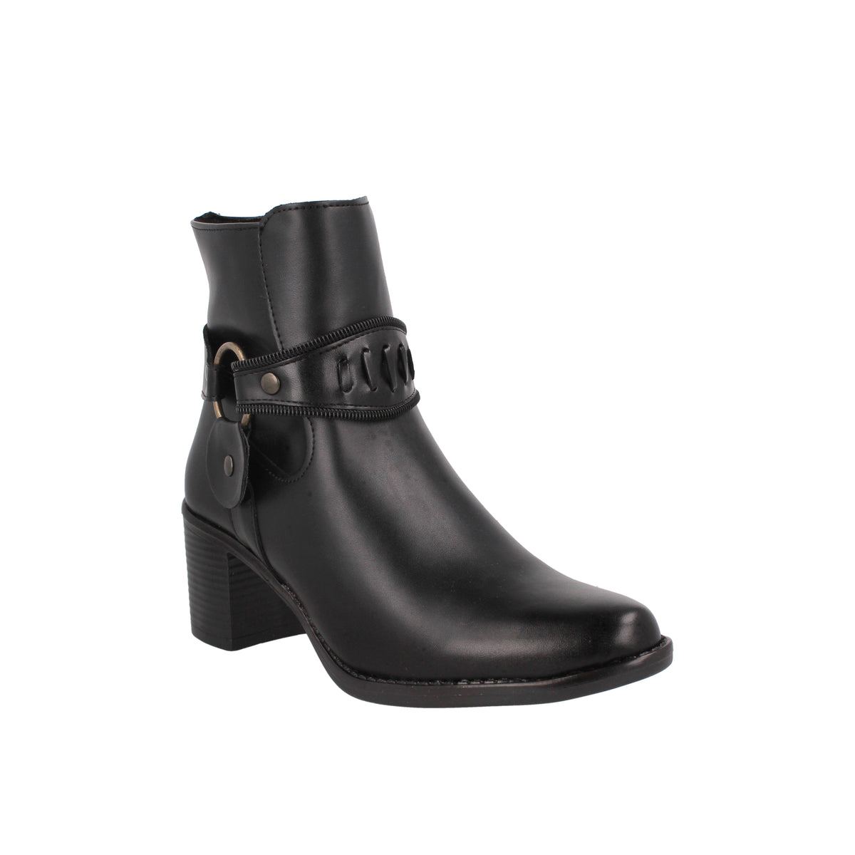 Botin Casual Vazza color Negro para Mujer