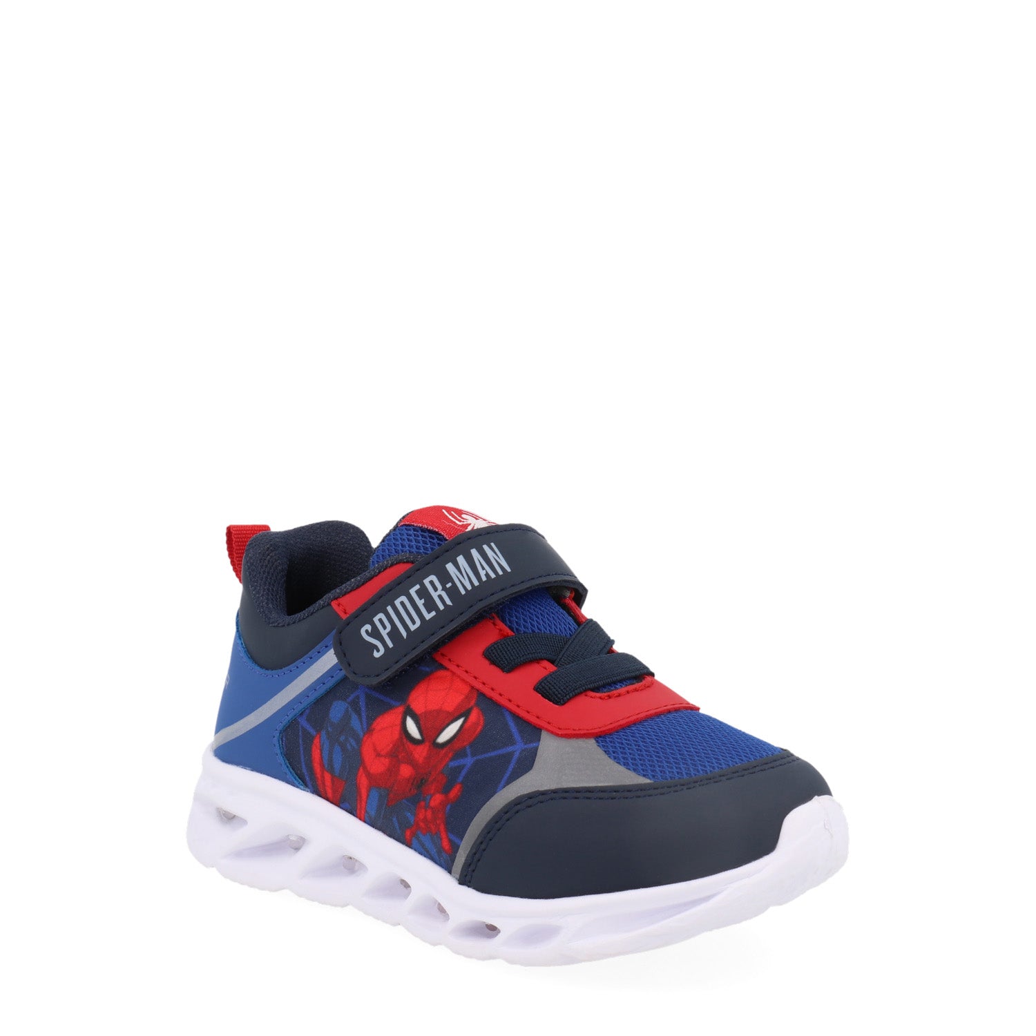 Tenis Estilo Urbano Vazza color Azul  Spider-Man para Niño