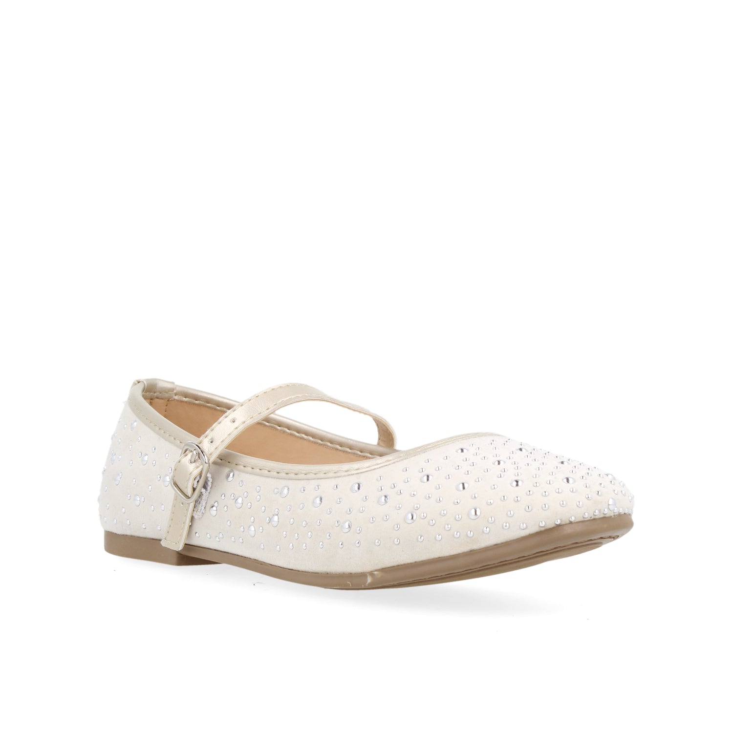 Ballerinas Casual Vazza color Latte para Niña