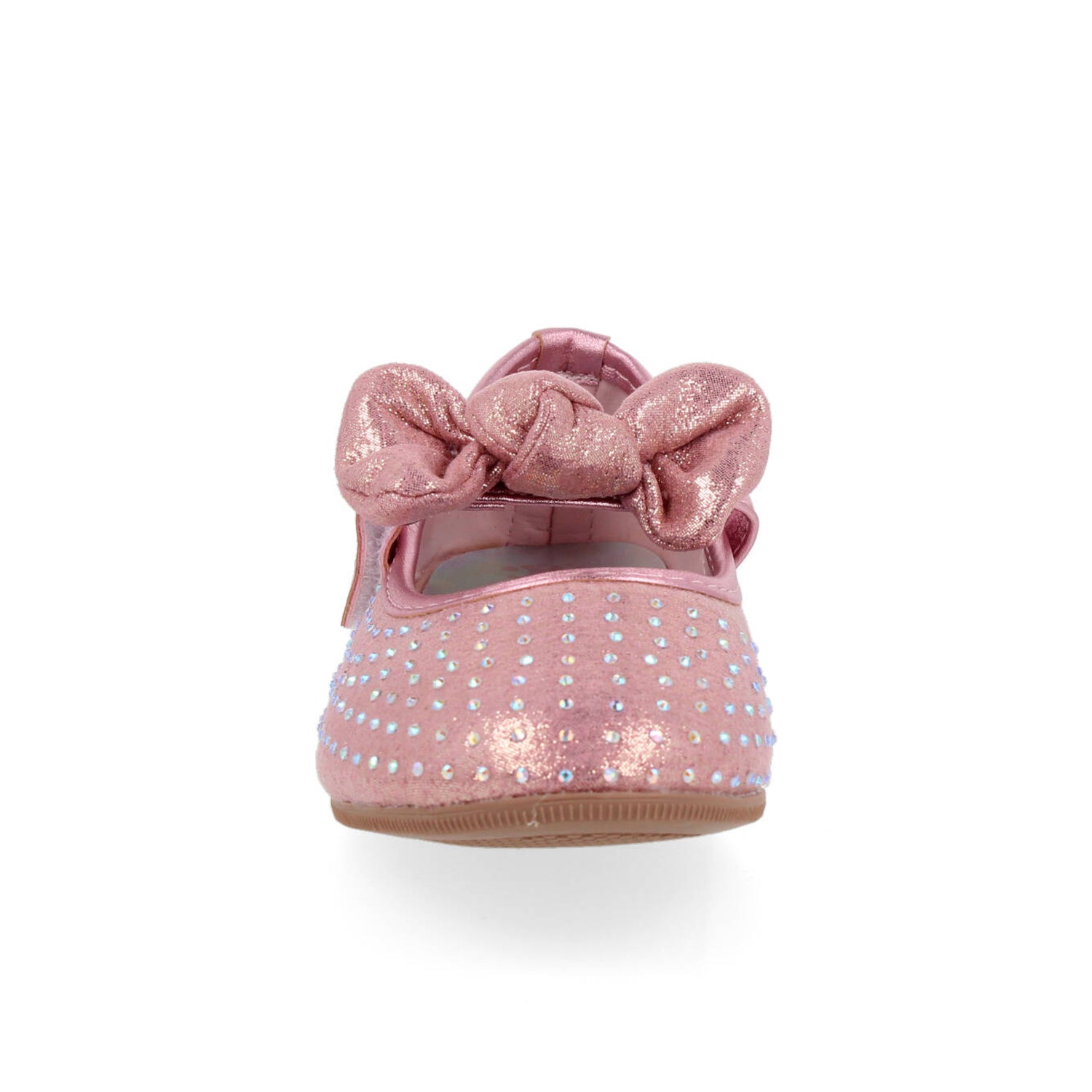 Ballerina Casual Vazza color Oro Rosado para Niña