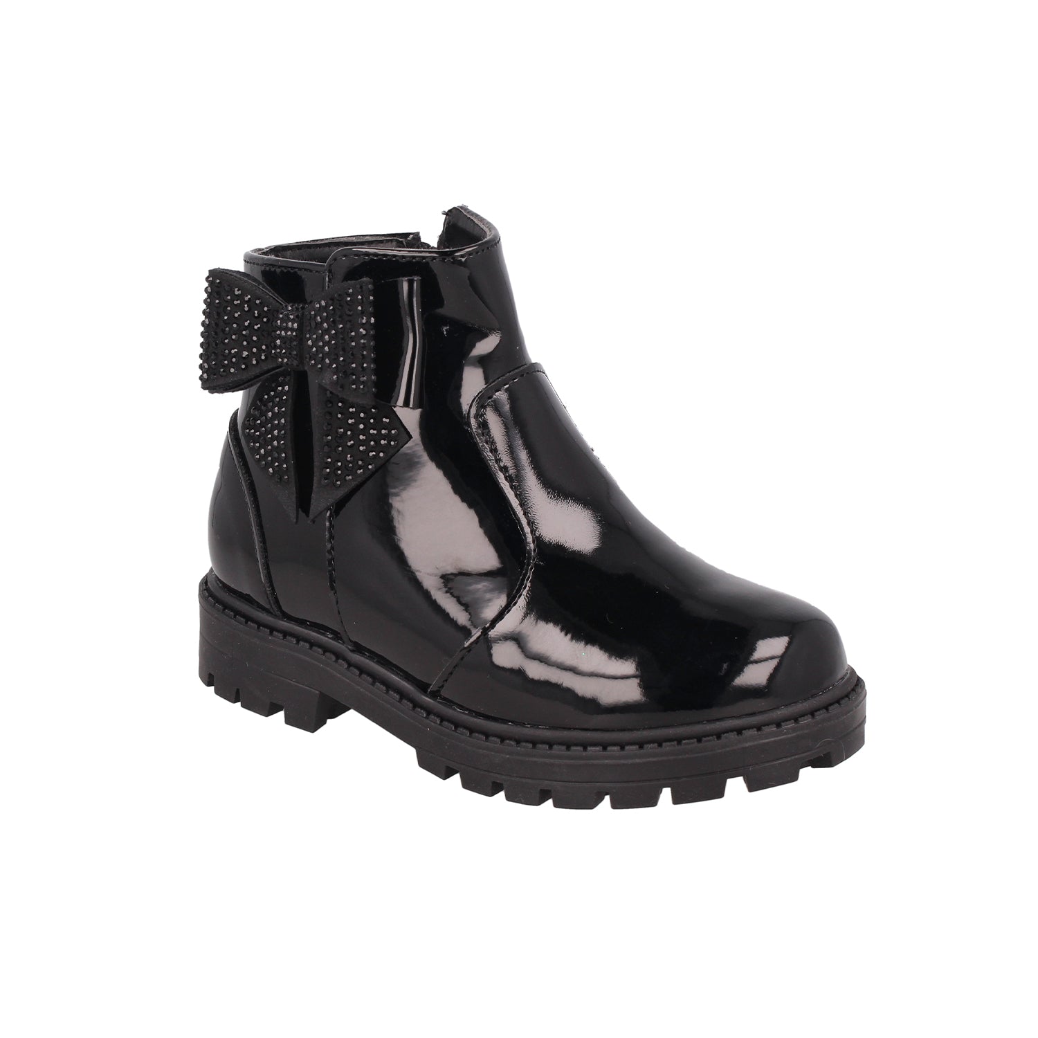 Bota Casual Vazza color Negro para Niña