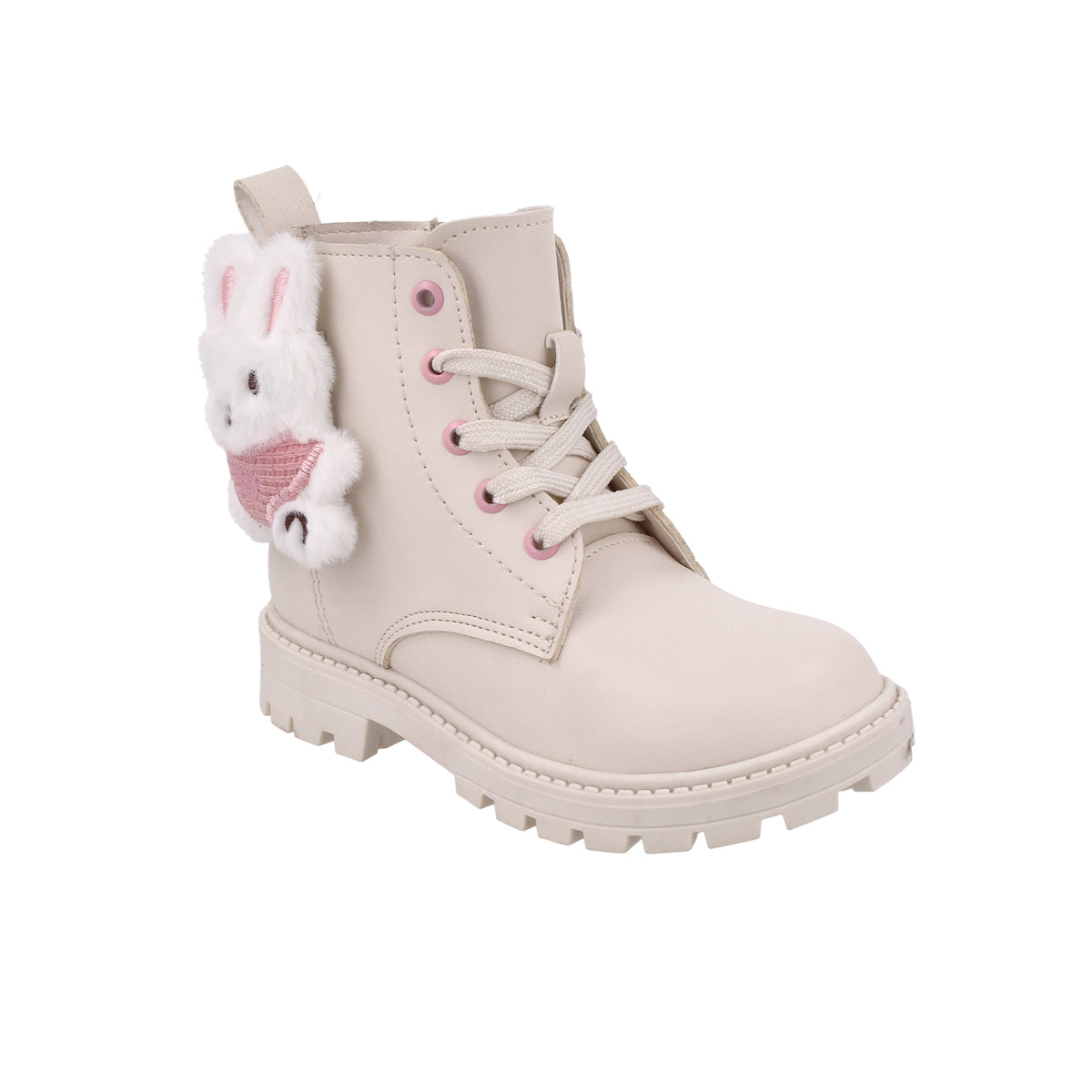 Bota Casual Vazza color Latte para Niña