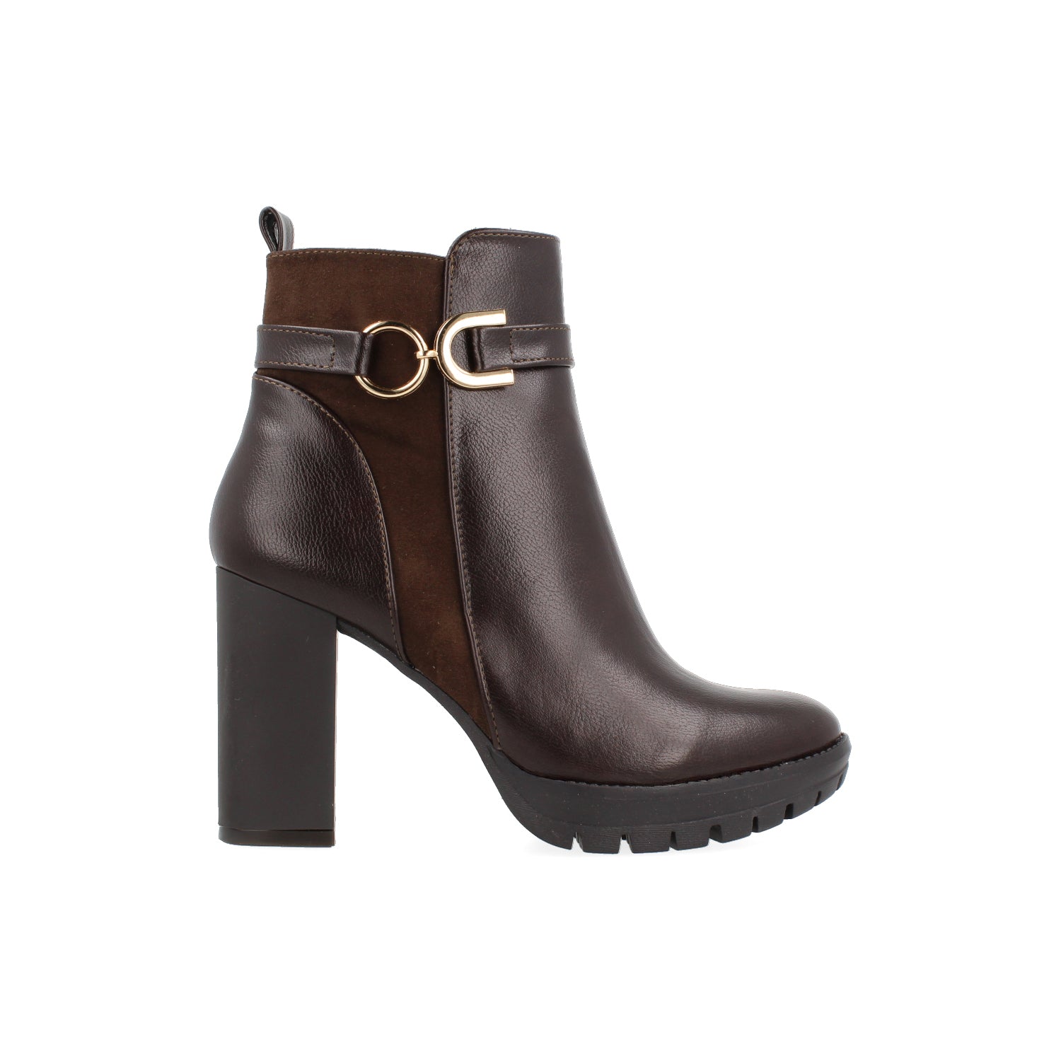 Botin Casual Vazza color Moka para Mujer