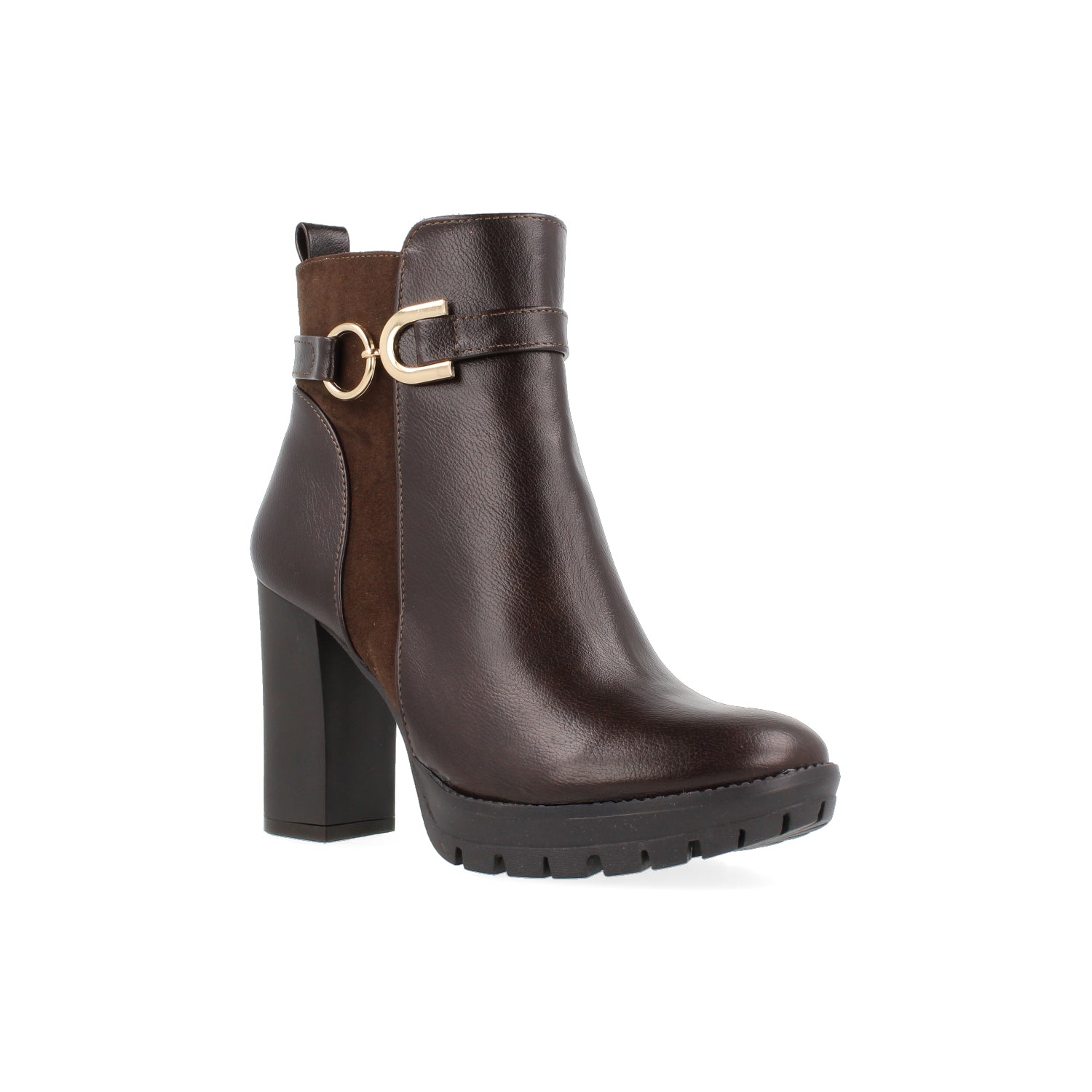 Botin Casual Vazza color Moka para Mujer