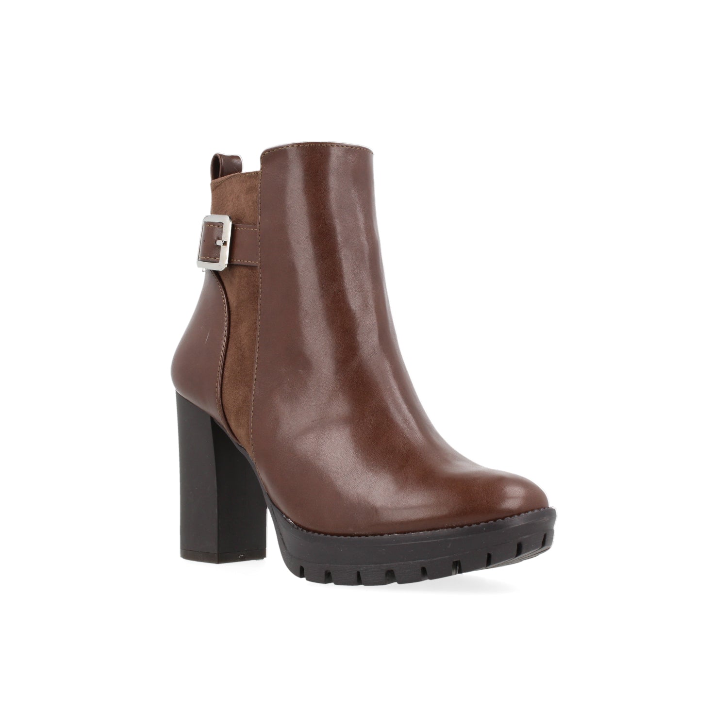 Botin Casual Vazza color Cafe para Mujer
