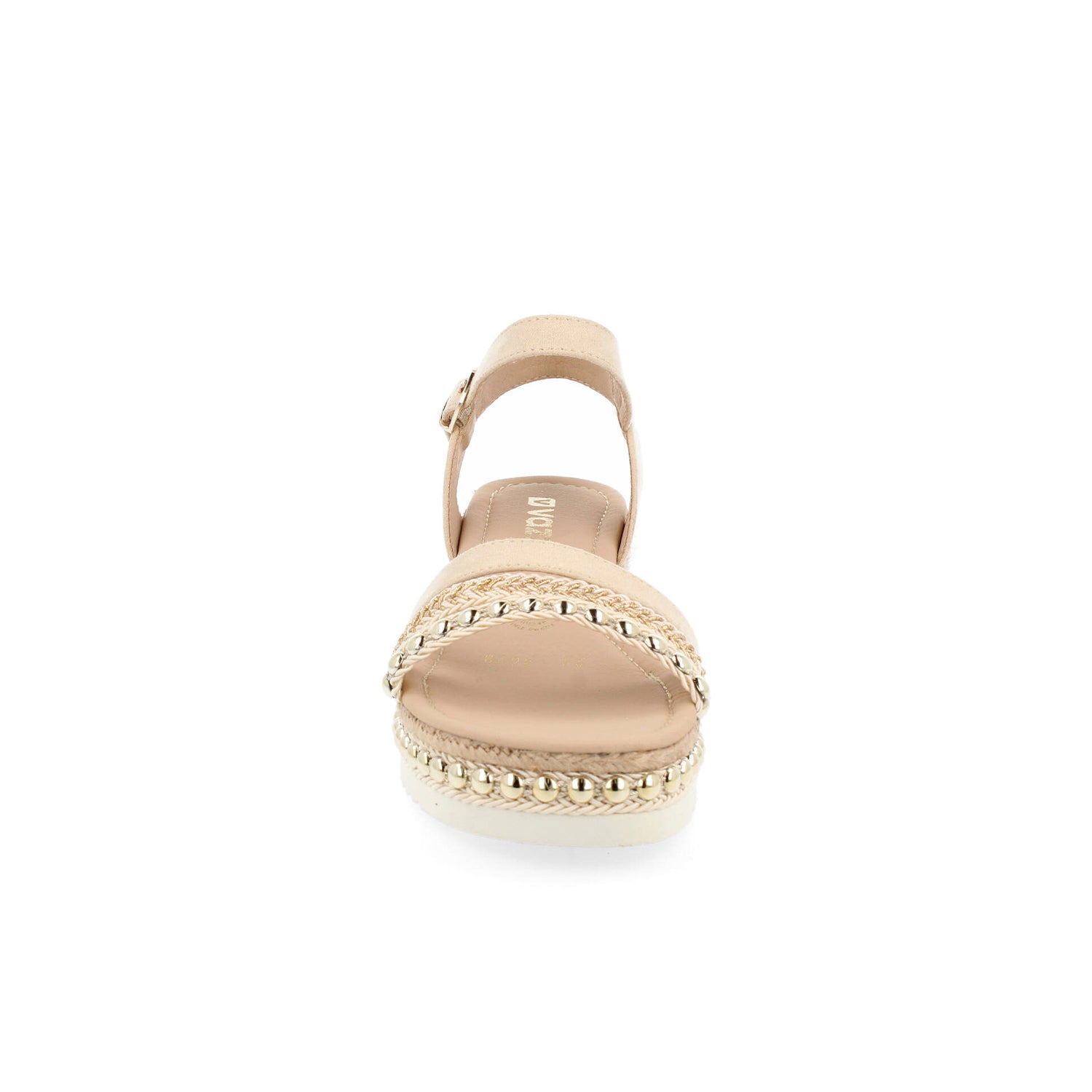 Sandalia Casual Milagros color Rompope para Mujer