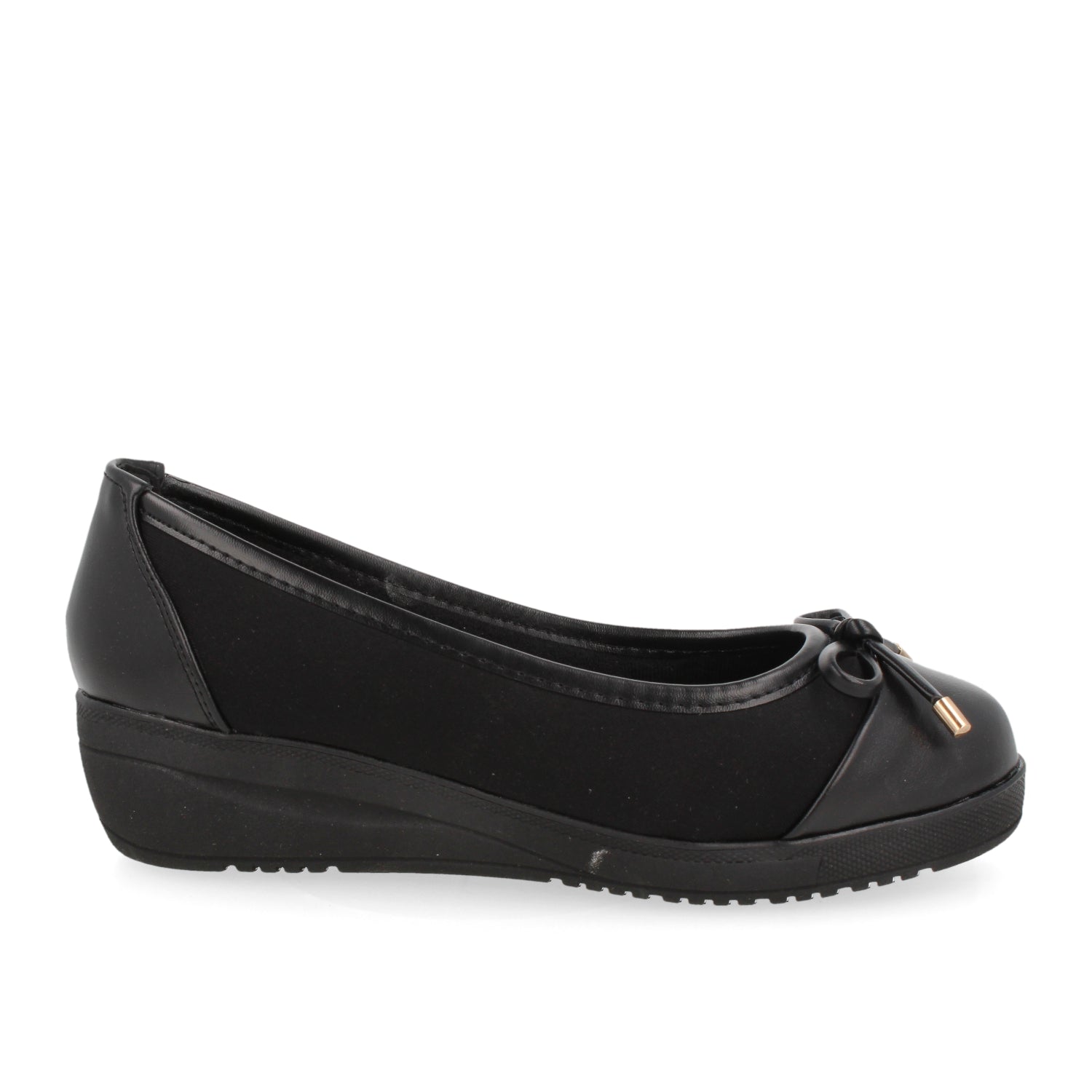 Balerina Casual Vazza color Negro para Mujer