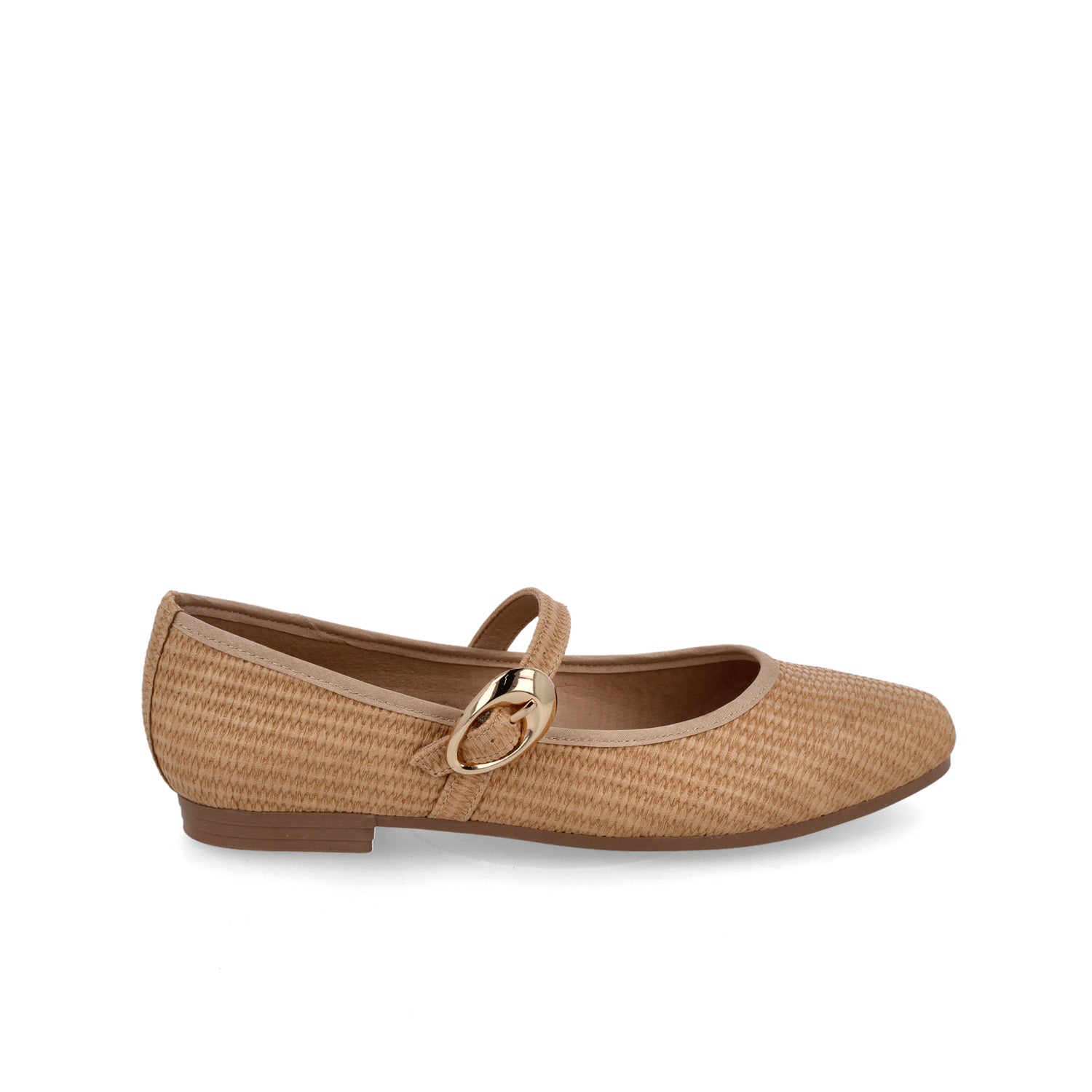 Ballerina Casual Vazza color Beige para Mujer