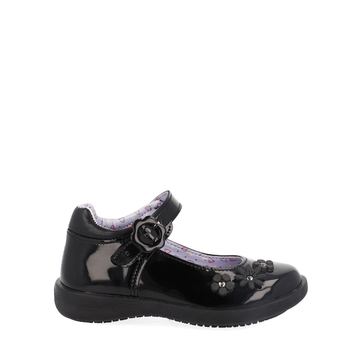 Balerina Casual Vazza color Negro Charol para Niña