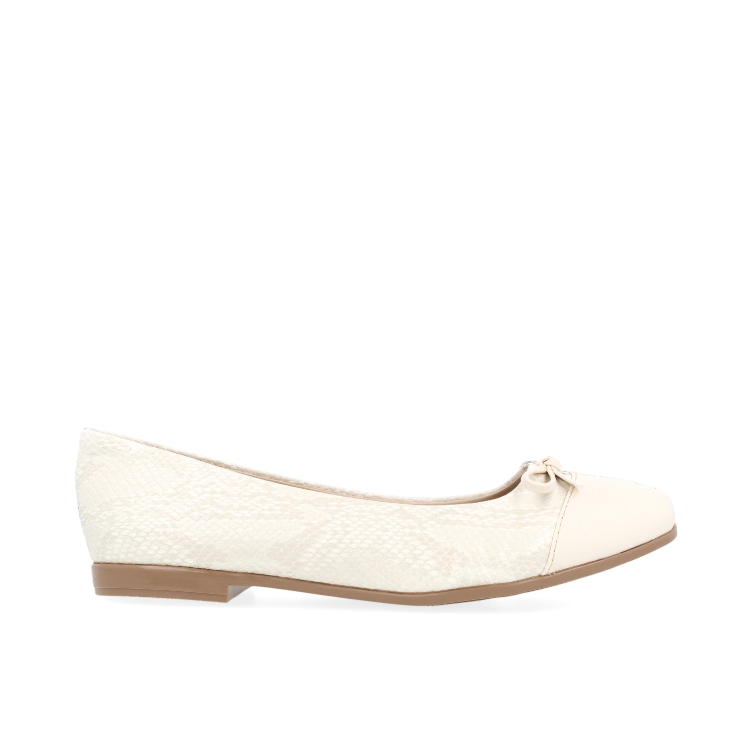 Botin Casual Vazza color Latte para Mujer