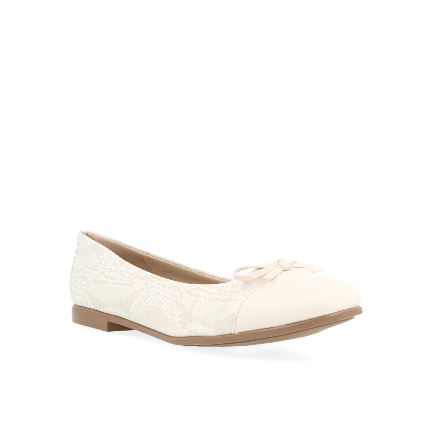 Botin Casual Vazza color Latte para Mujer