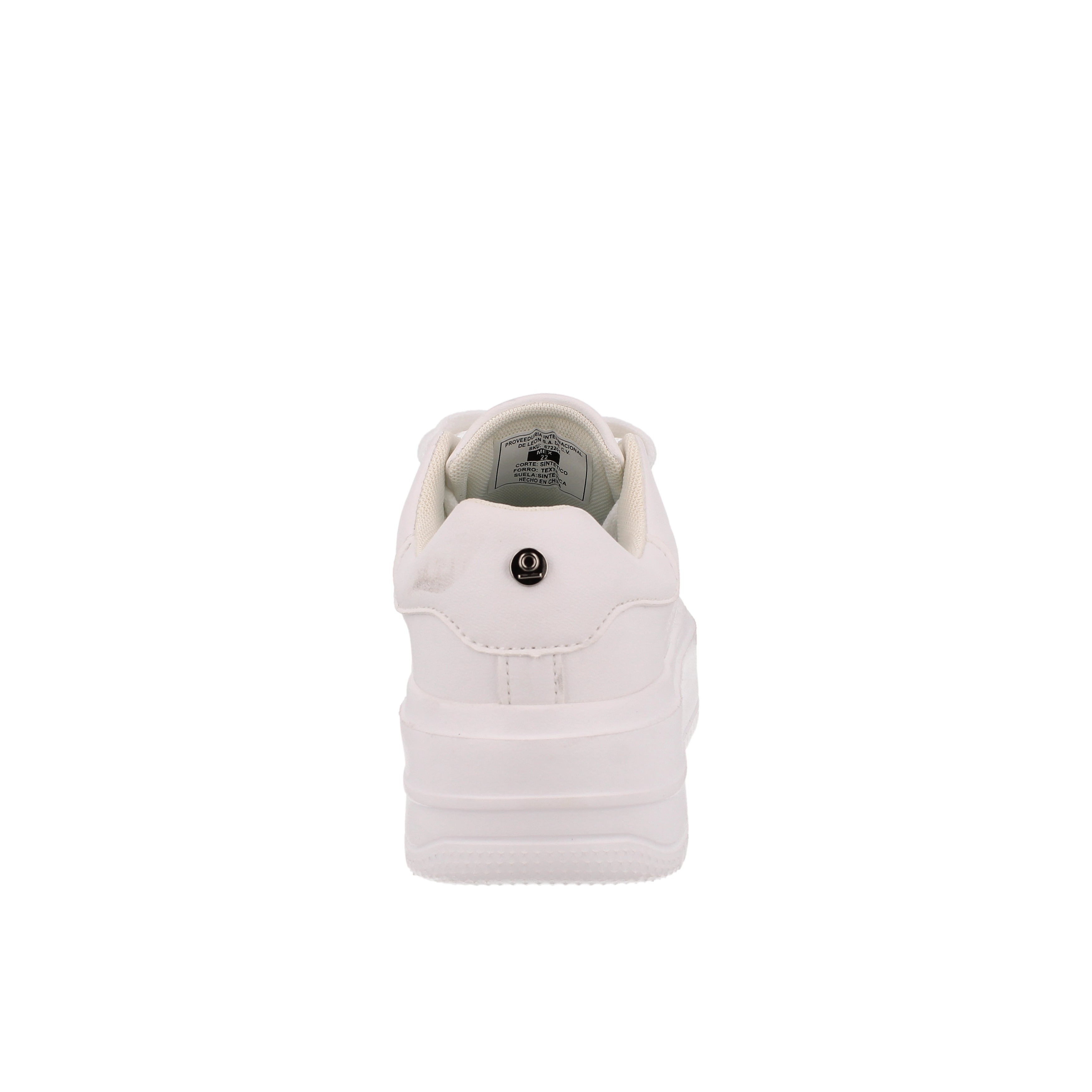 Tenis Casual Capa De Ozono color Blanco para Mujer