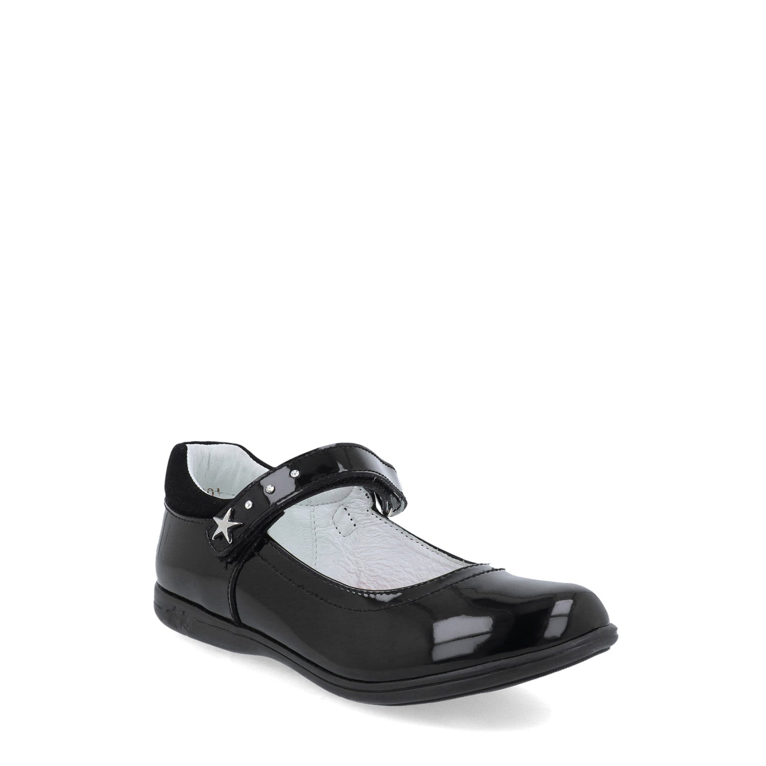 Balerina Casual Karsten color Negro Charol para Junior Niña