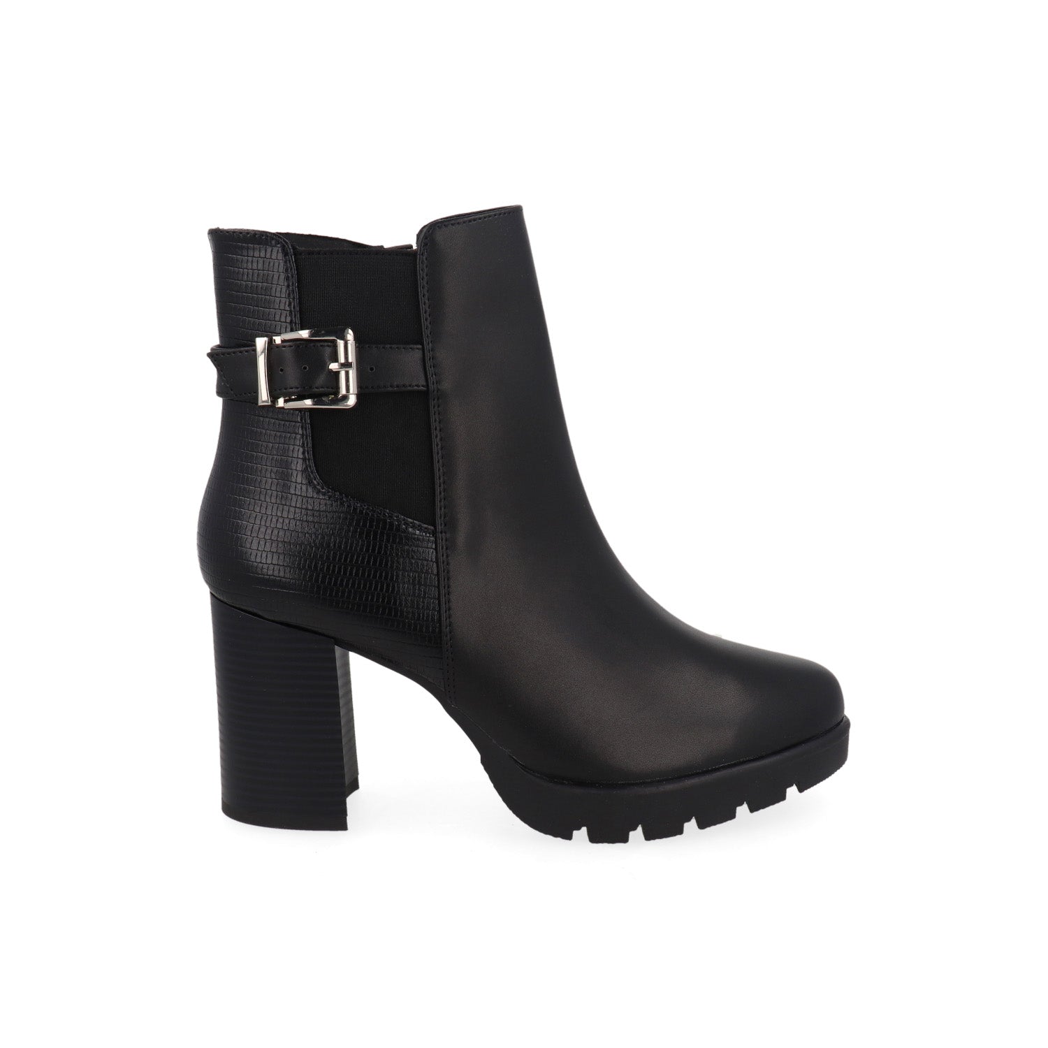 Botin Casual Vazza color Negro para Mujer