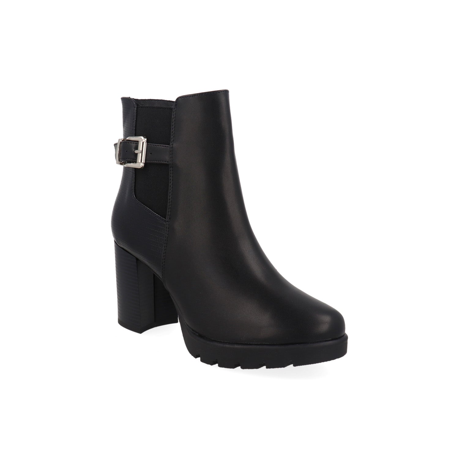 Botin Casual Vazza color Negro para Mujer