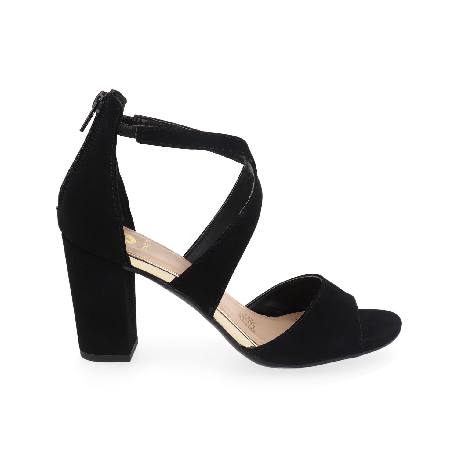 Sandalia de Vestir Vazza color Negro para Mujer