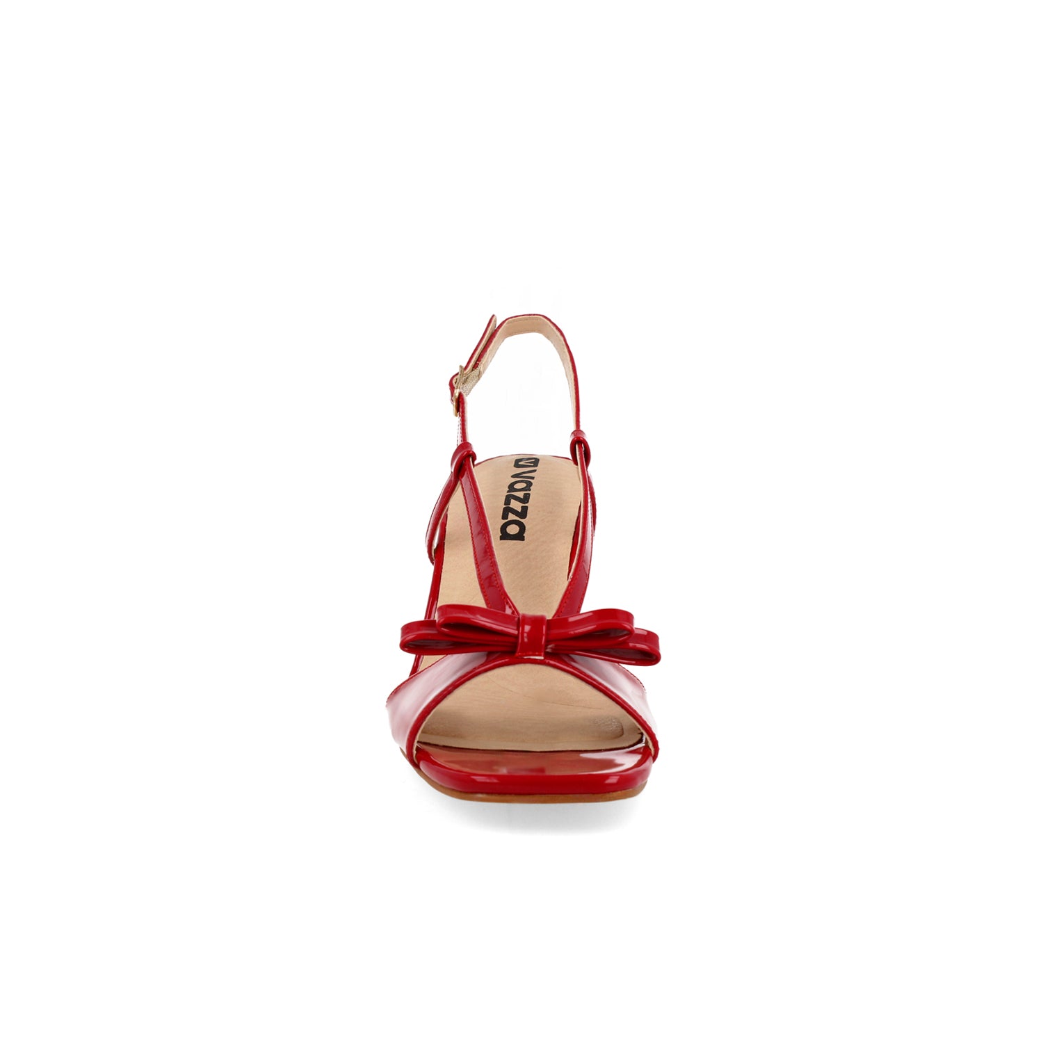 Zapatilla de Vestir Vazza color rojo Carmin para Mujer