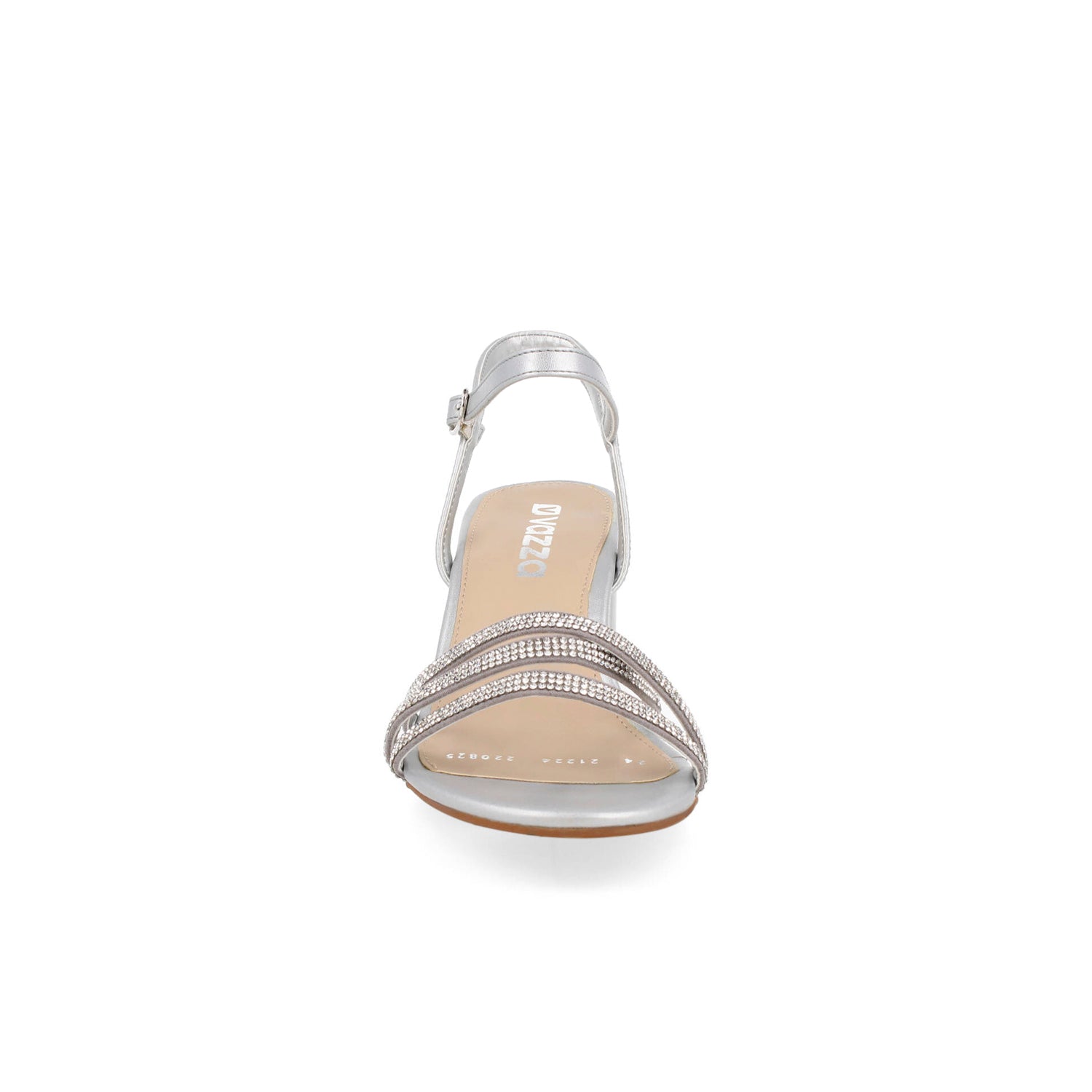 Zapatilla de Fiesta Vazza color Plata para Mujer